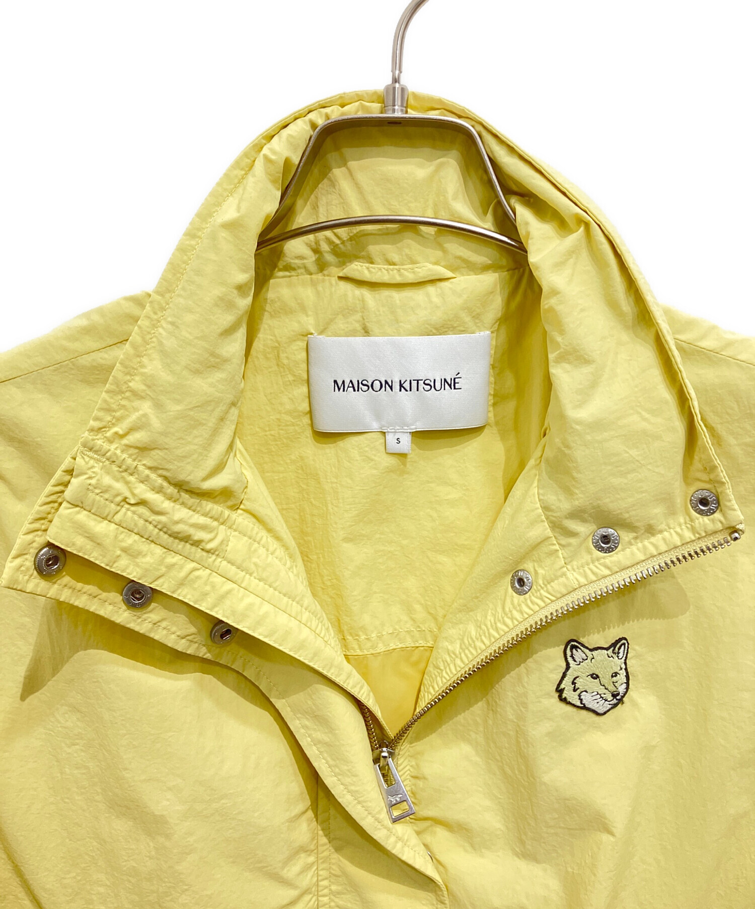 中古・古着通販】MAISON KITSUNE (メゾンキツネ) WINDBREAKER イエロー