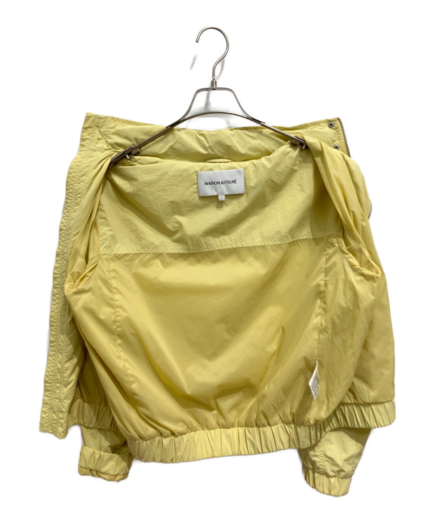 中古・古着通販】MAISON KITSUNE (メゾンキツネ) WINDBREAKER イエロー