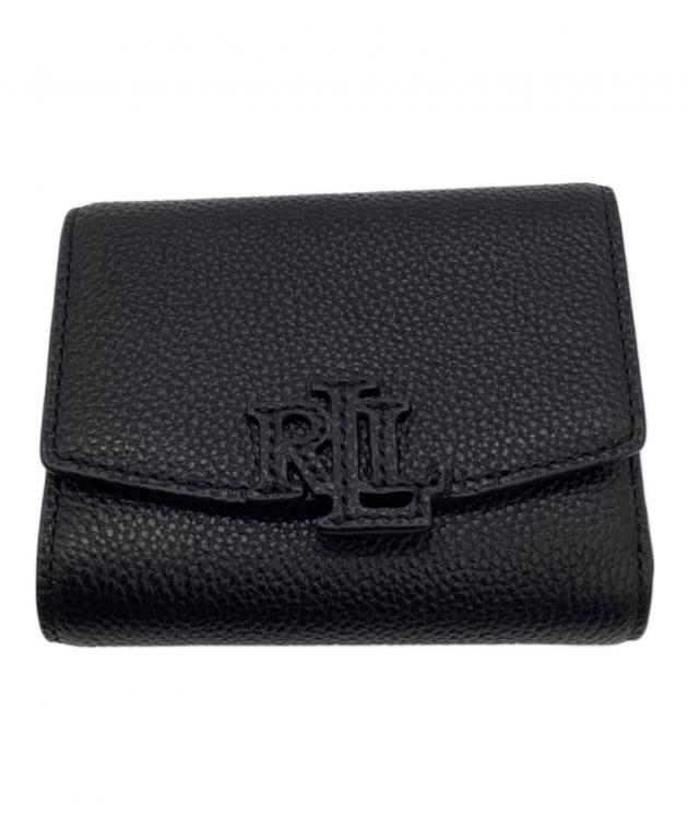 Lauren ペブルド スモール Cameryn フラップ ウォレット 中古・古着通販】LAUREN RALPH LAUREN (ローレン ラルフ ローレン