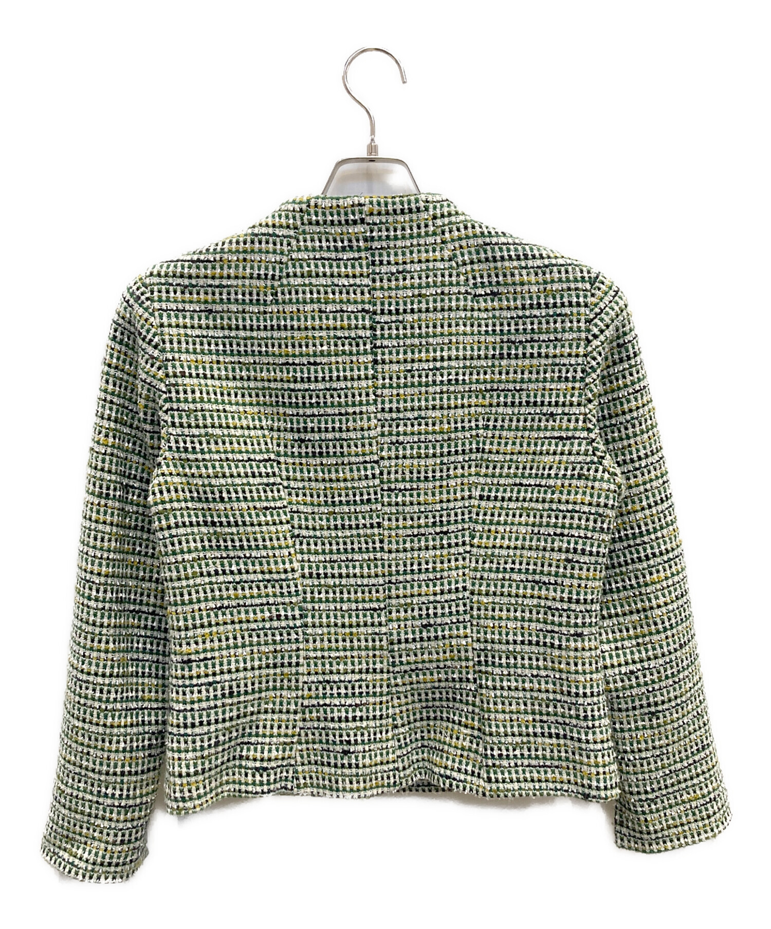 中古・古着通販】Sybilla (シビラ) ニーブツイードノーカラー