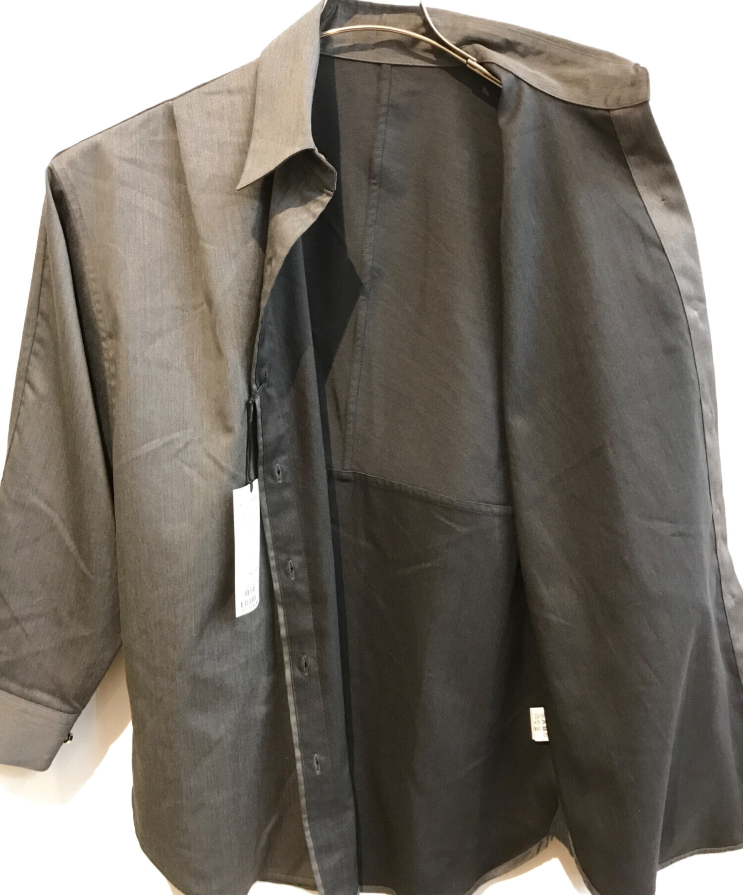 中古・古着通販】Loungedress (ラウンジドレス) サテンBIGシャツ 