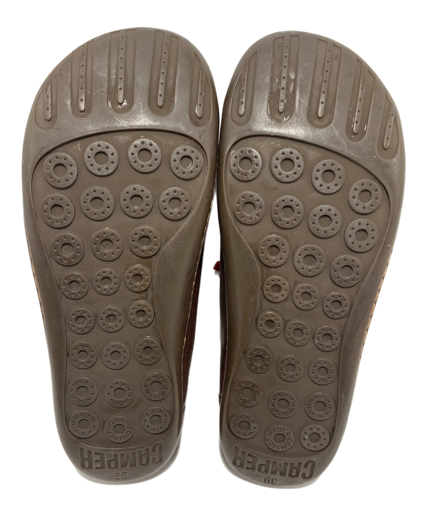 CAMPER　シューズ　39 中古・古着通販】CAMPER (カンペール) レザーシューズ ブラウン サイズ
