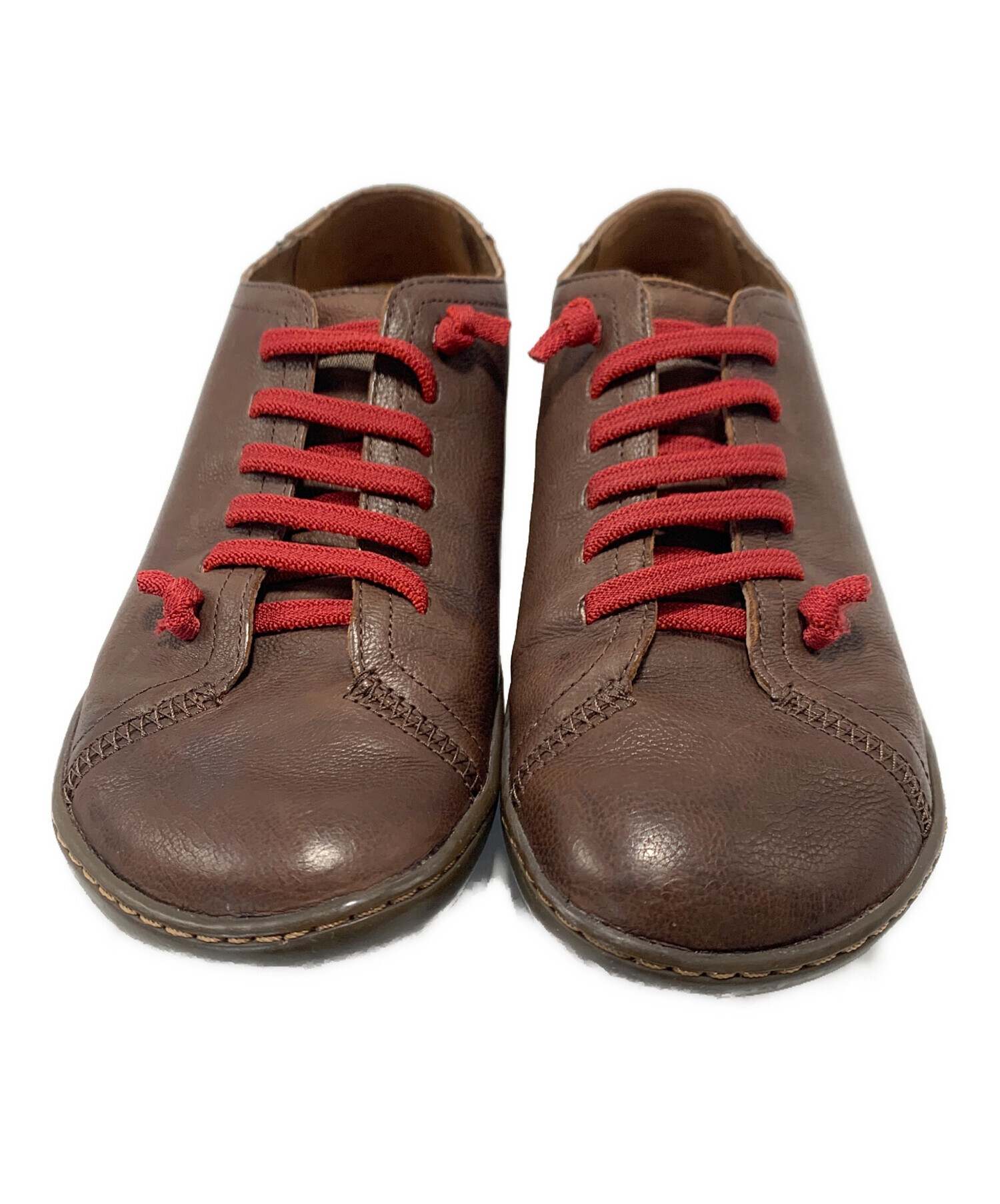 CAMPER　シューズ　39 中古・古着通販】CAMPER (カンペール) レザーシューズ ブラウン サイズ