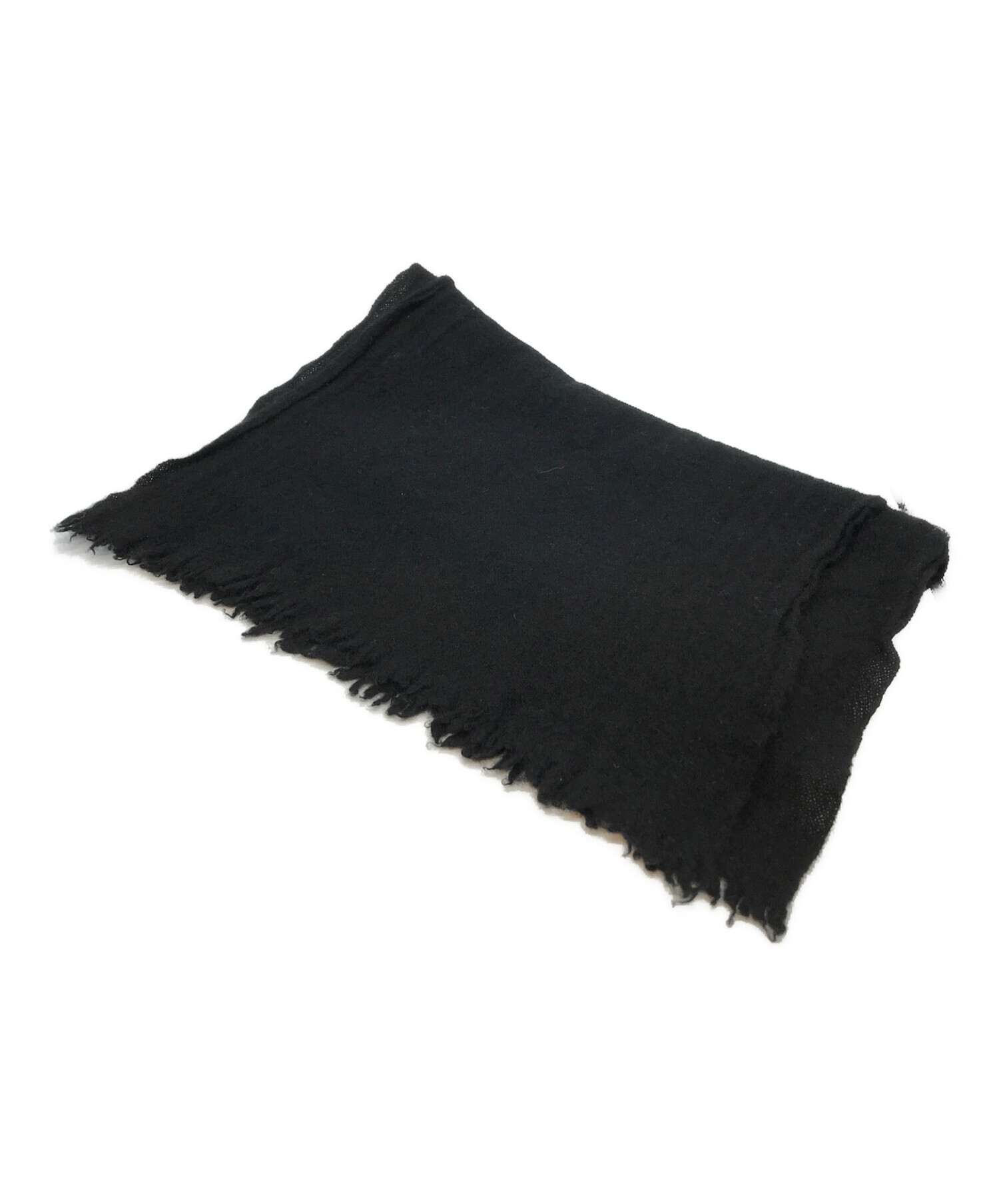 ahyat　ナヤット/マフラー/ウール/ブラック/スヌードマフラー 中古・古着通販】Nahyat (ナヤット) マフラー ブラック｜ブランド