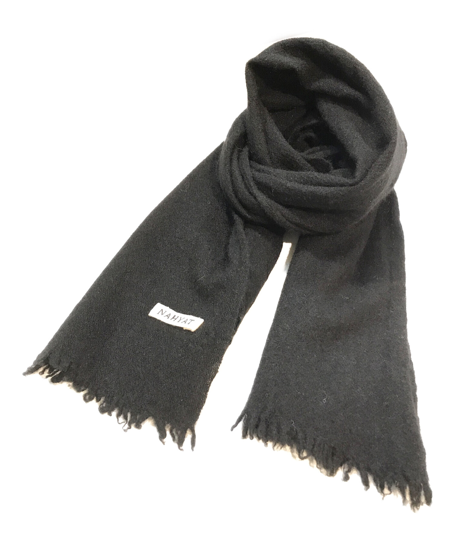 中古・古着通販】Nahyat (ナヤット) マフラー ブラック｜ブランド