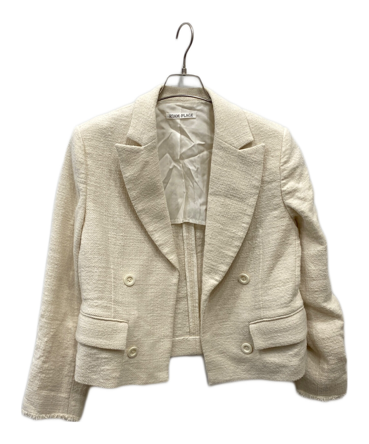 中古・古着通販】R'IAM-PLAGE (リアムプラージュ) ツィードショート