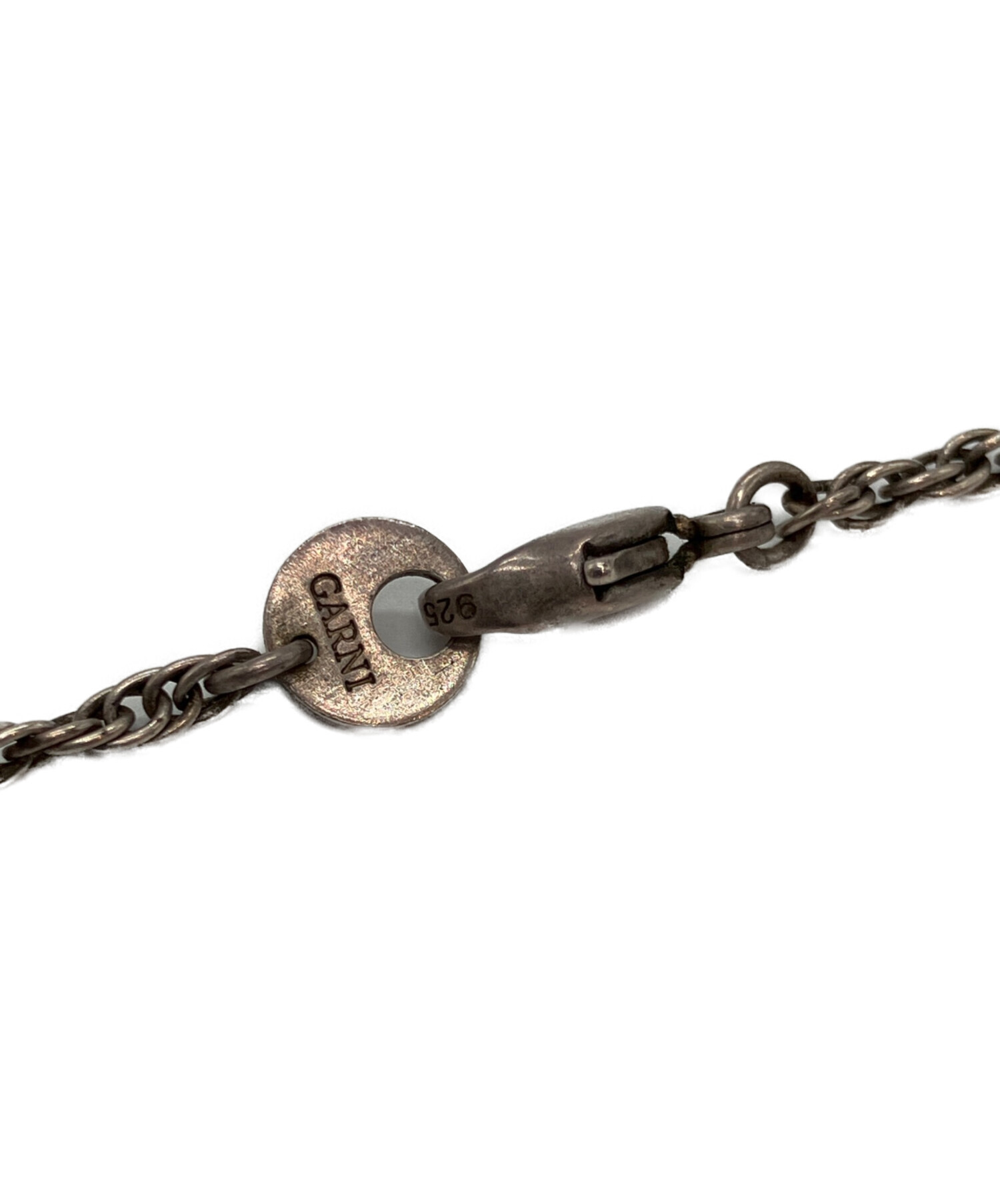 中古・古着通販】GARNI (ガルニ) オニキスネックレス ブラック