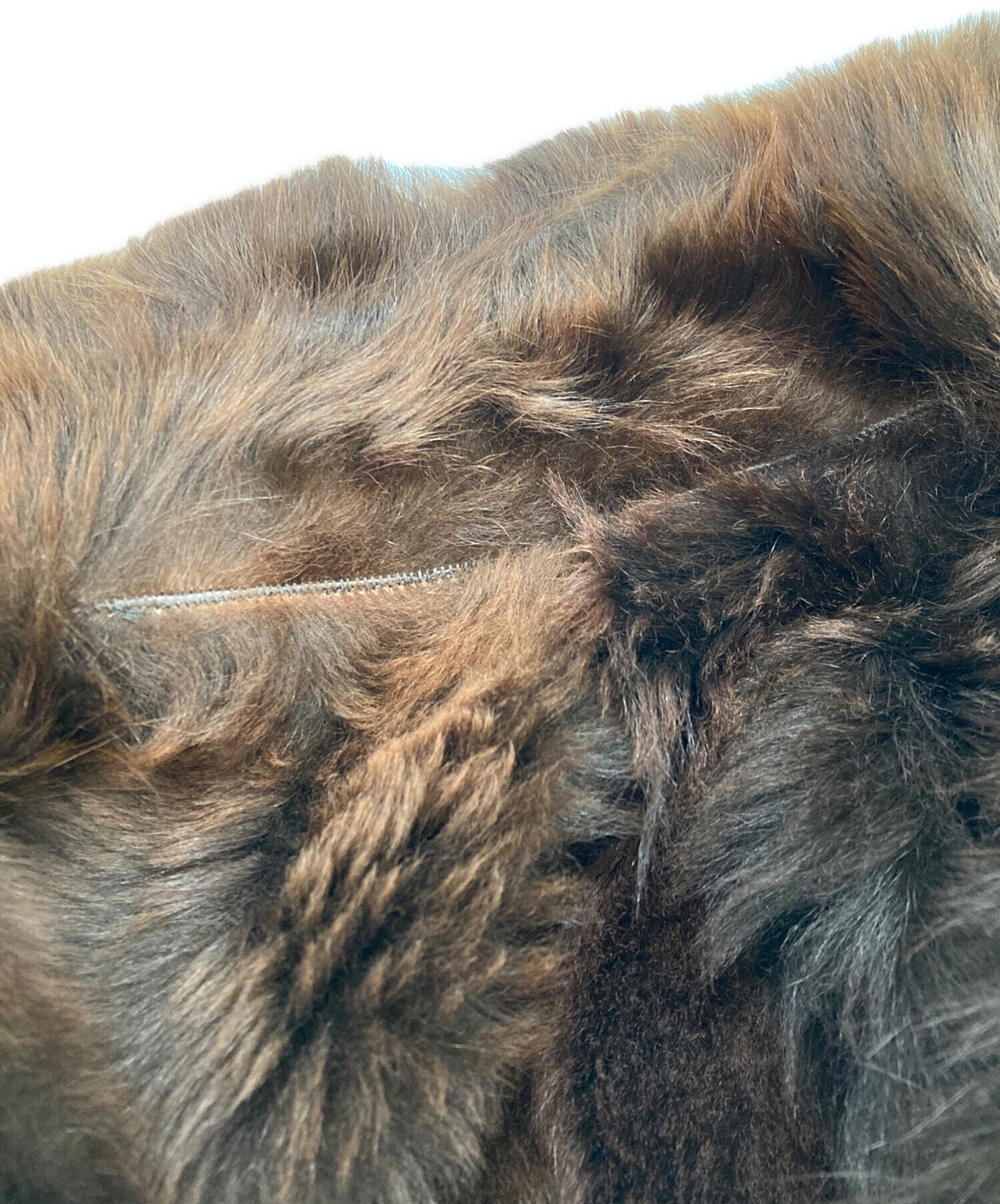 中古・古着通販】JOSEPH (ジョゼフ) ムートンコート ブラウン サイズ