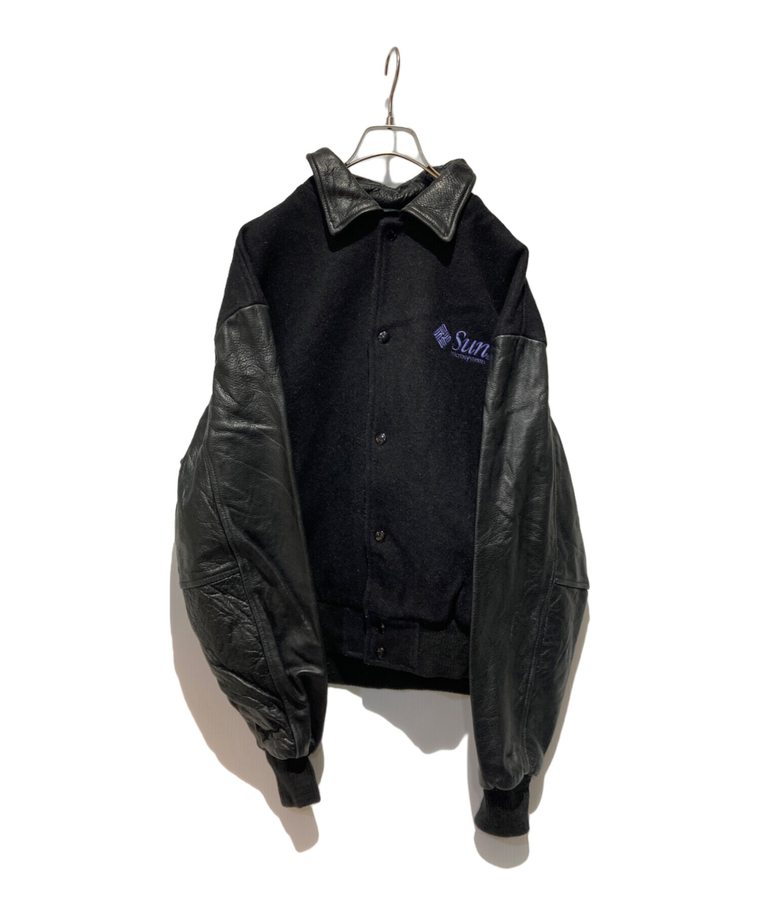 全品300円スタート ◆ 古着処 [蓋]様 中古・古着通販】CPS (-) レザー切替コーポレートロゴスタジャン