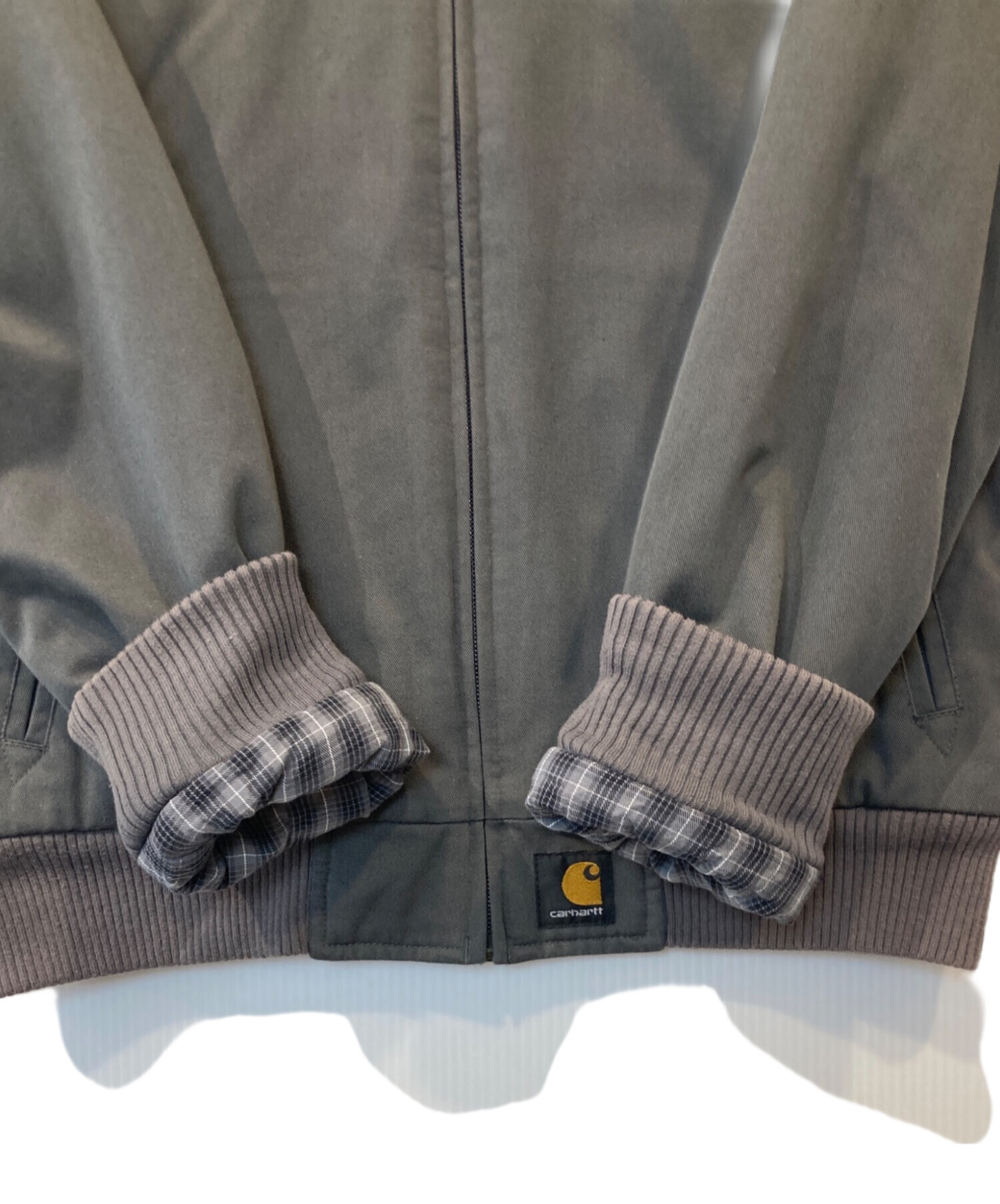 中古・古着通販】CarHartt (カーハート) スイングトップ グレー サイズ