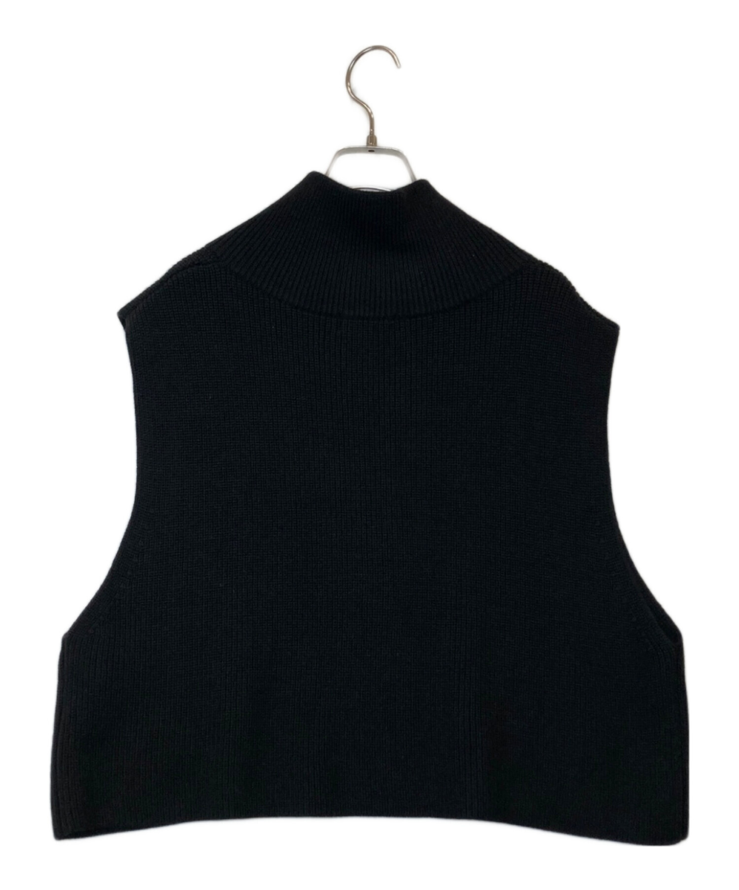 JOURNAL STANDARD L'ESSAGE ブラックベスト 中古・古着通販】journal standard L'essage (ジャーナルスタンダード