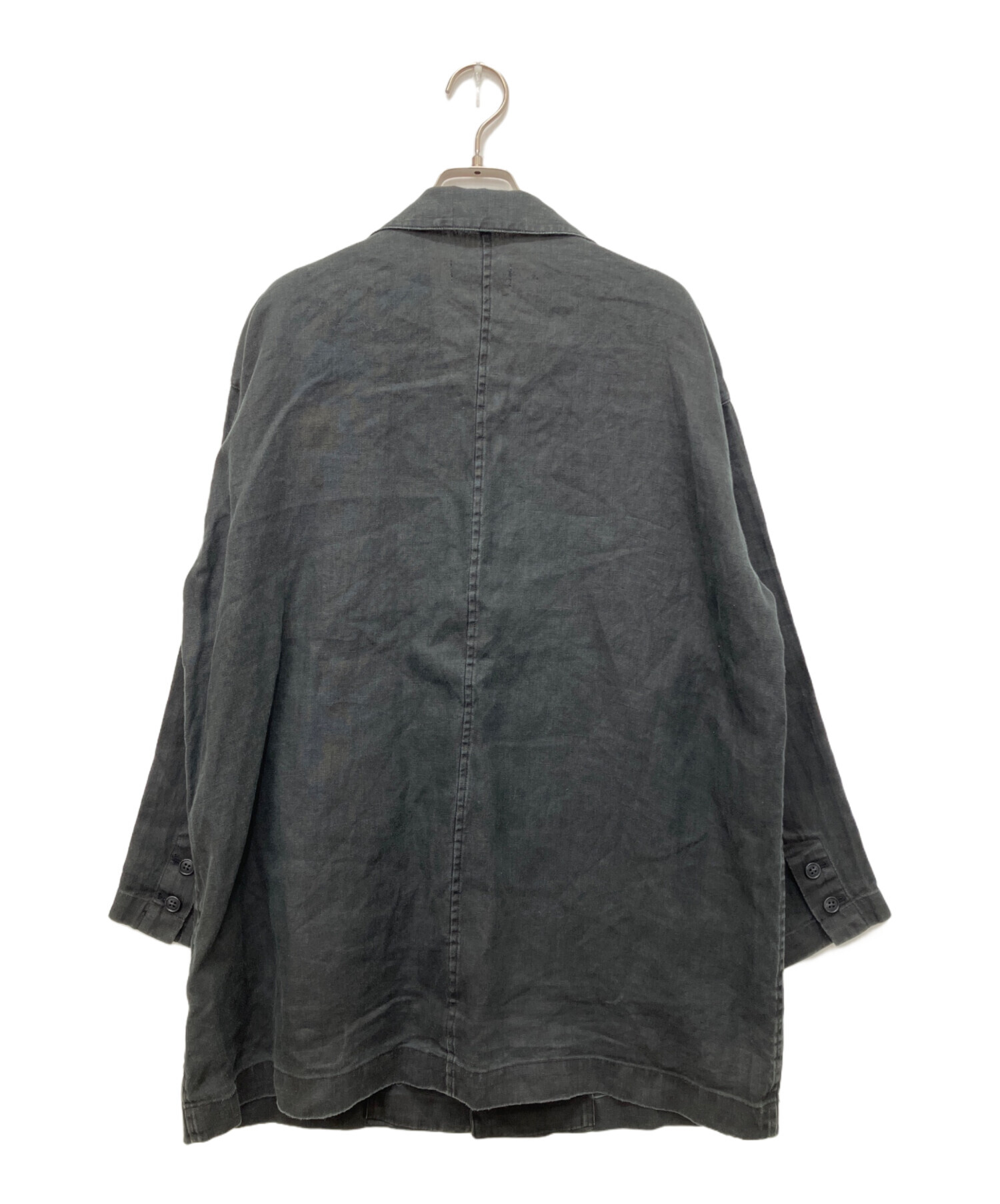 中古・古着通販】kagure (カグレ) リネンテーラードジャケット