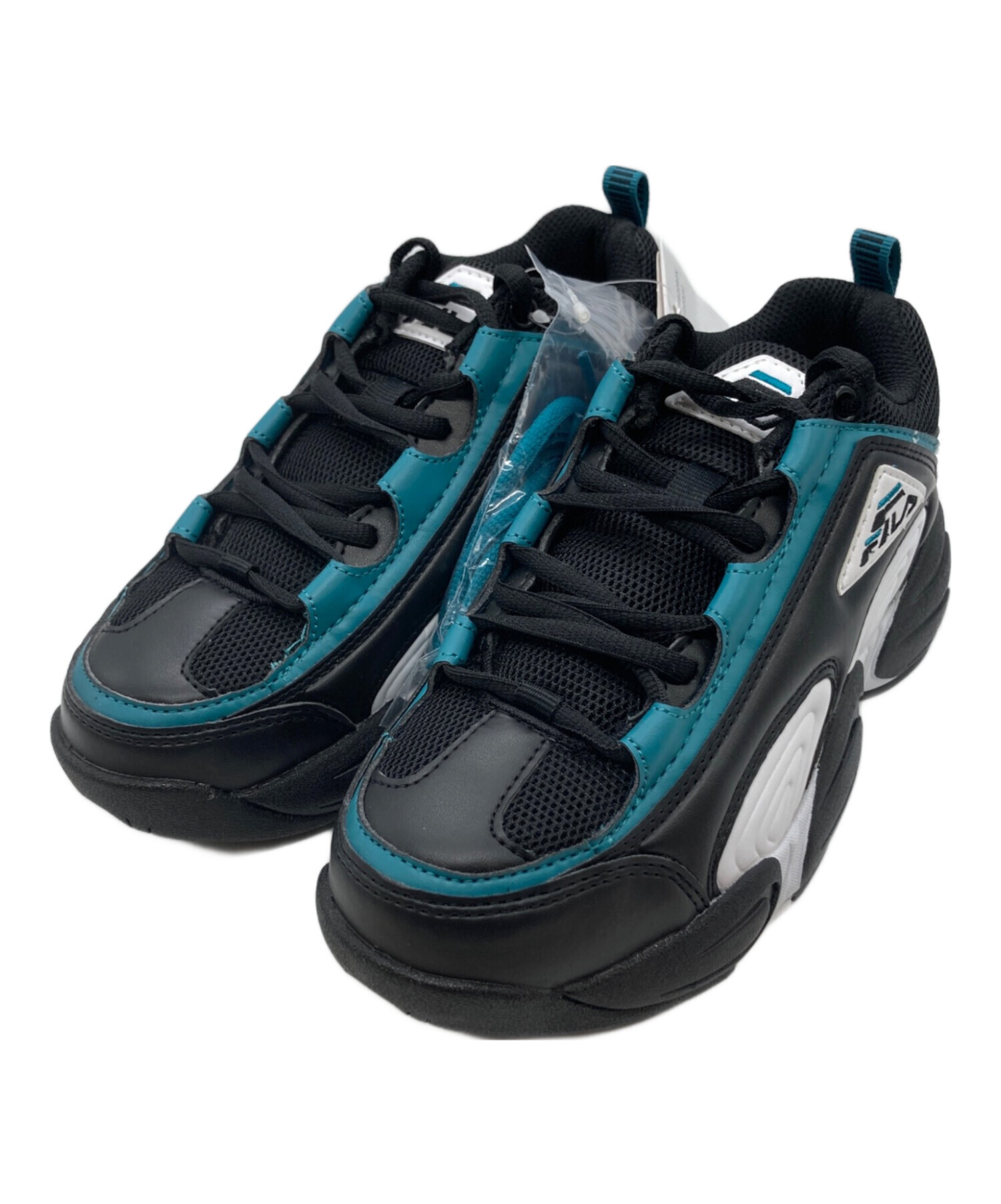 中古・古着通販】FILA (フィラ) 厚底スニーカー ブルー サイズ:22cm 未 