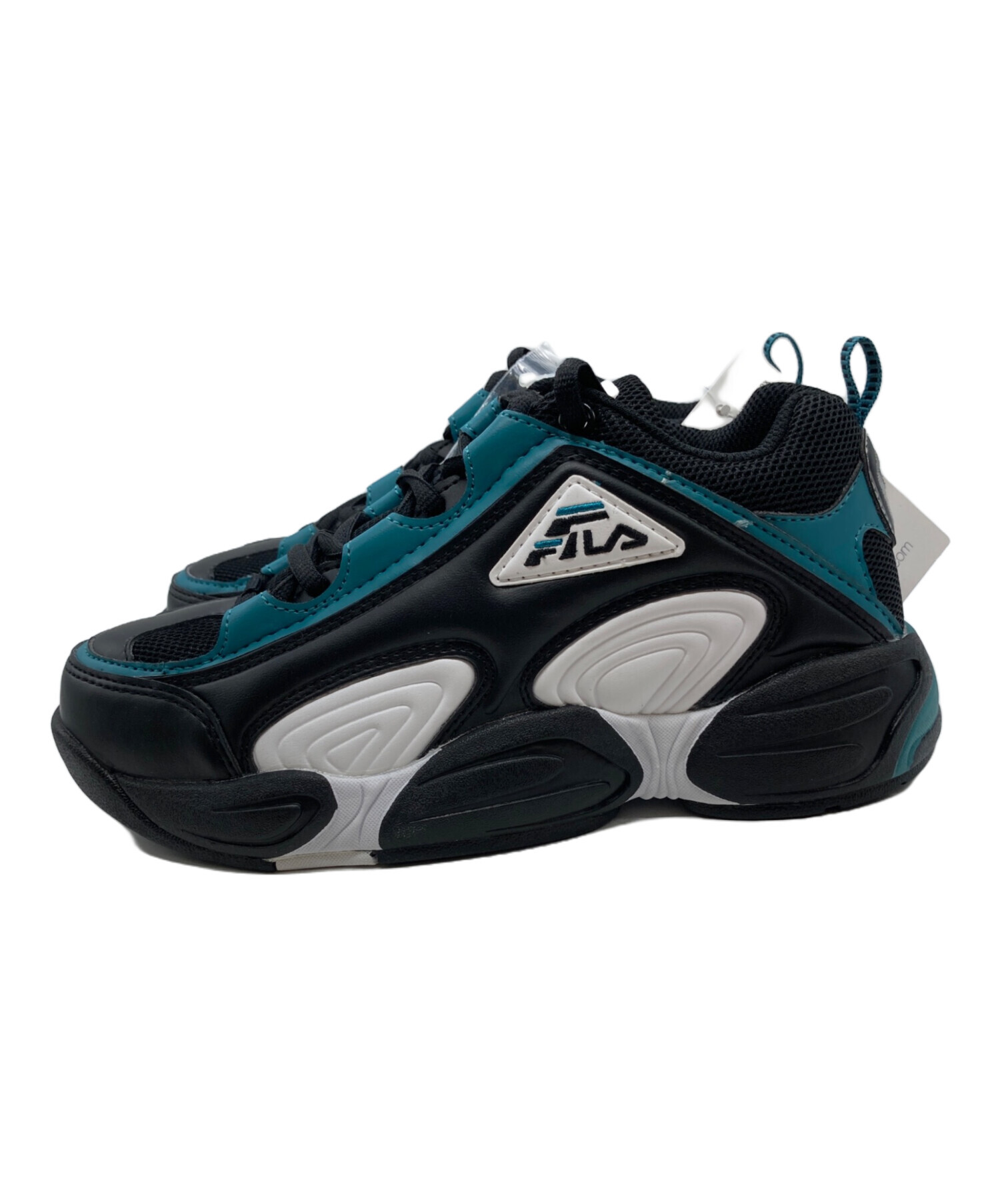 中古・古着通販】FILA (フィラ) 厚底スニーカー ブルー サイズ:22cm 未