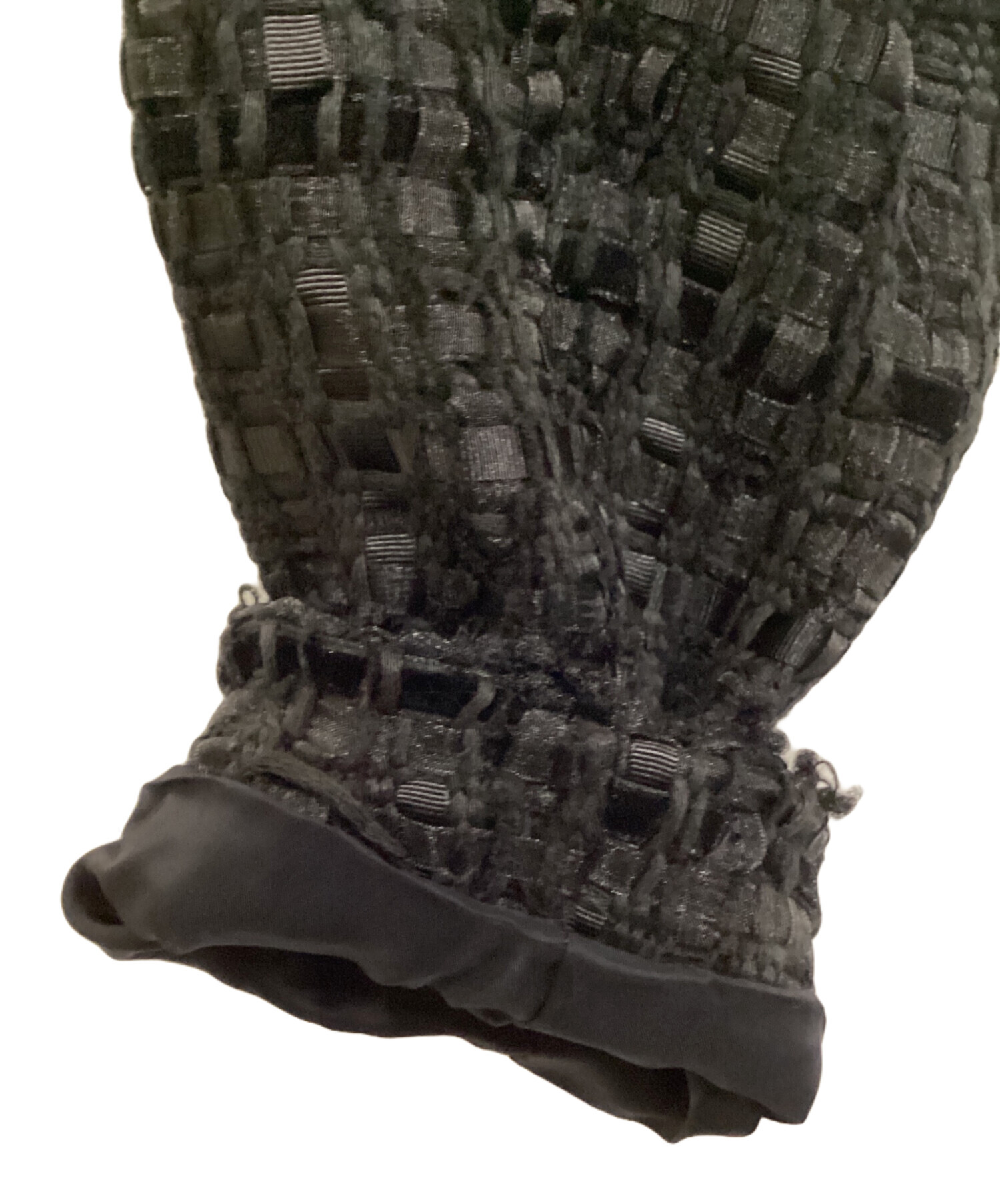 中古・古着通販】Rene (ルネ) ノーカラージャケット ブラック サイズ