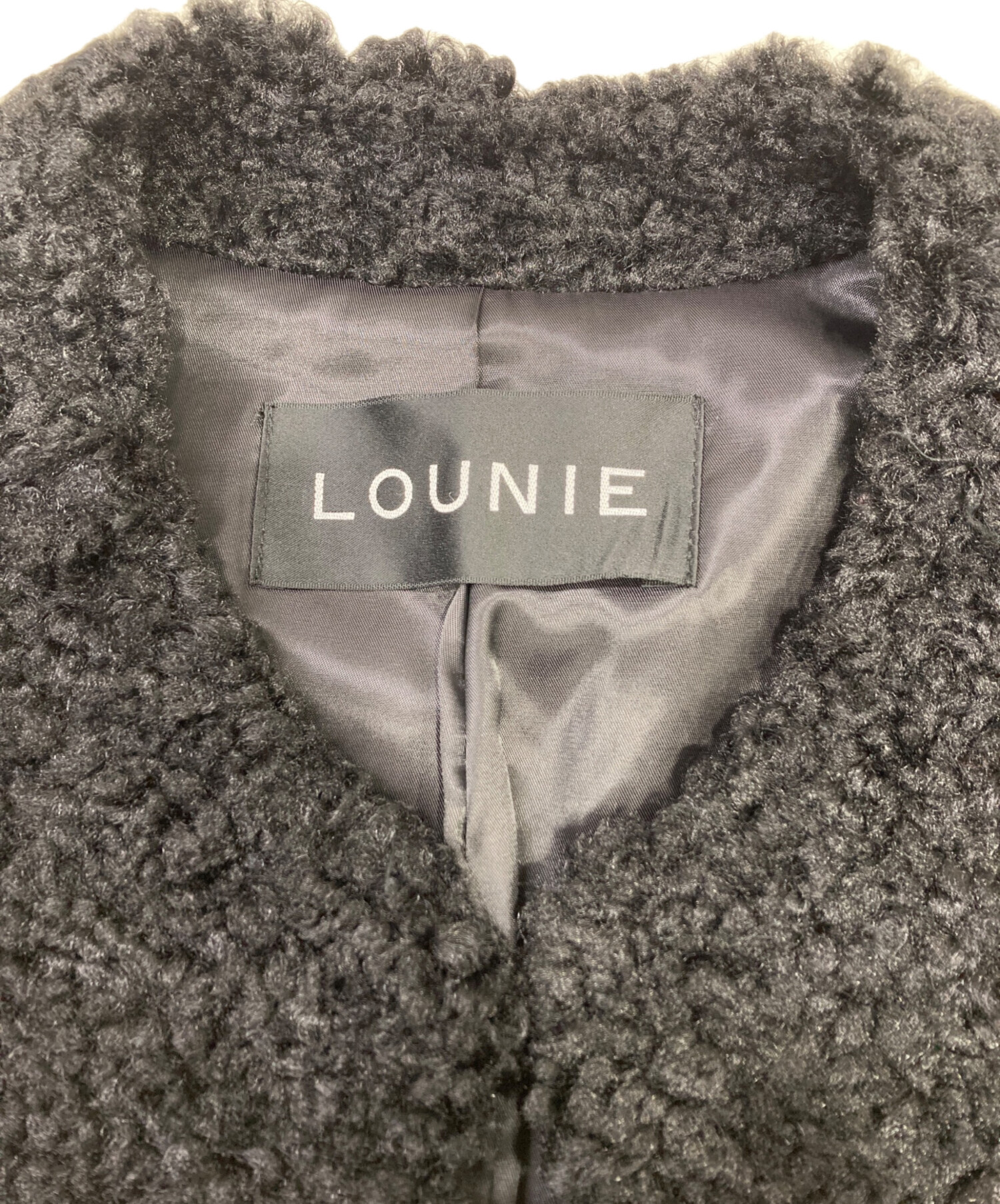 中古・古着通販】LOUNIE (ルーニー) デタッチャブル ボアコート