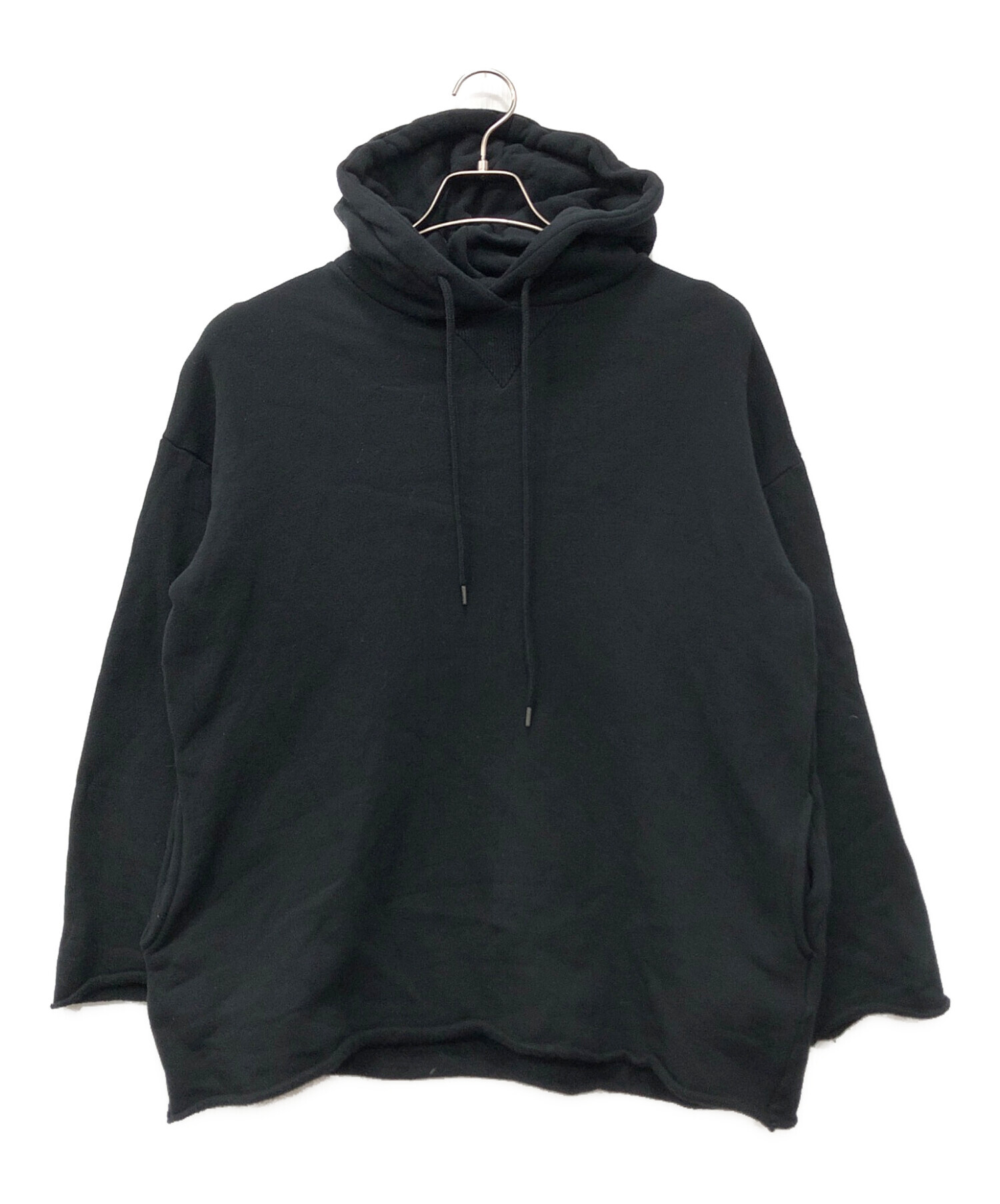 中古・古着通販】meravel (ミーラベル) relaxing hoodie ブラック
