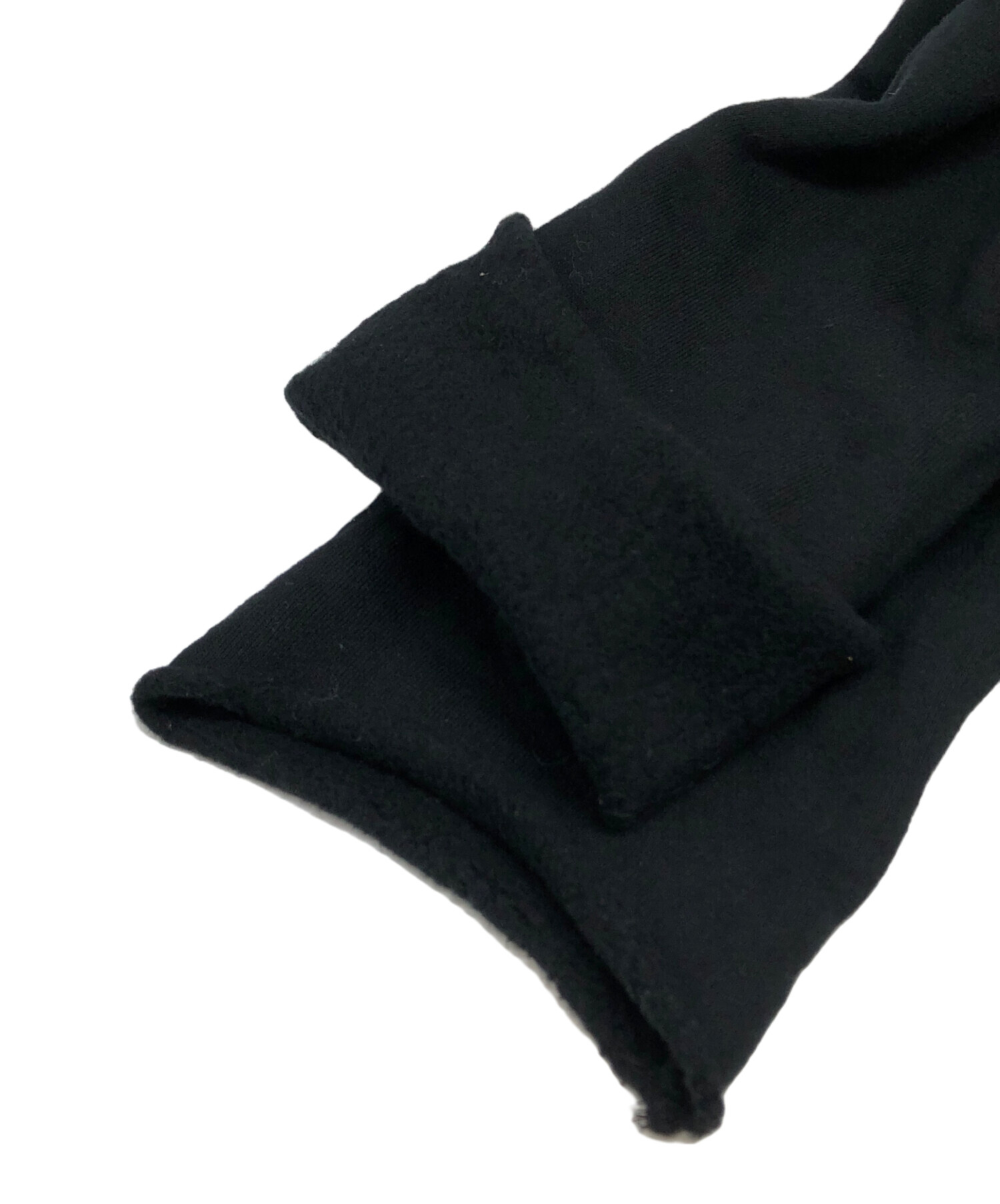 中古・古着通販】meravel (ミーラベル) relaxing hoodie ブラック