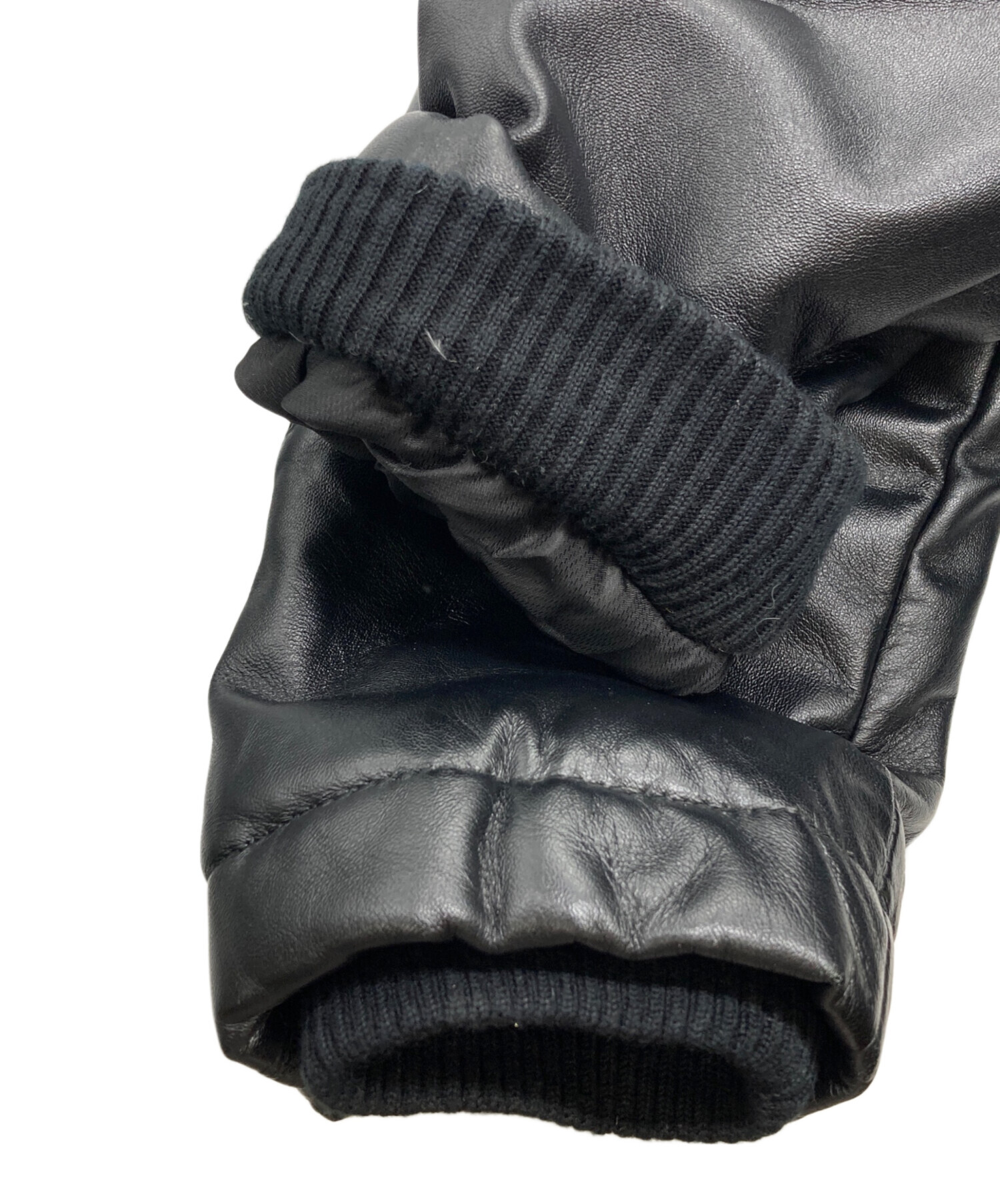 中古・古着通販】LICORICE (リコリス) レザーダウンジャケット