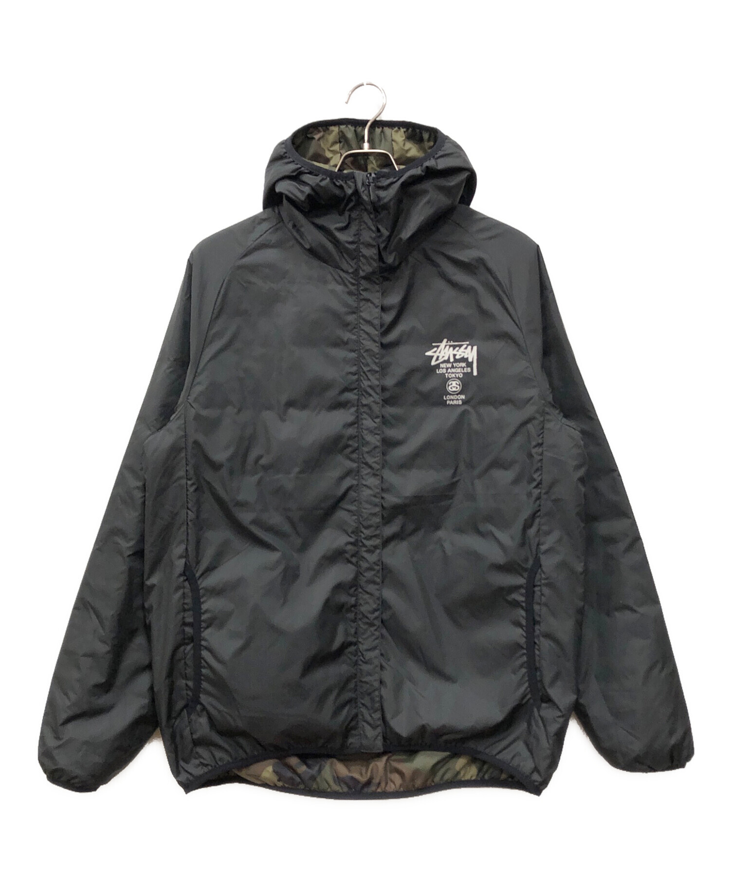 中古・古着通販】stussy (ステューシー) リバーシブル パフジャケット