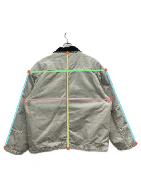 中古・古着通販】stussy (ステューシー) Washed Canvas Shop Jacket