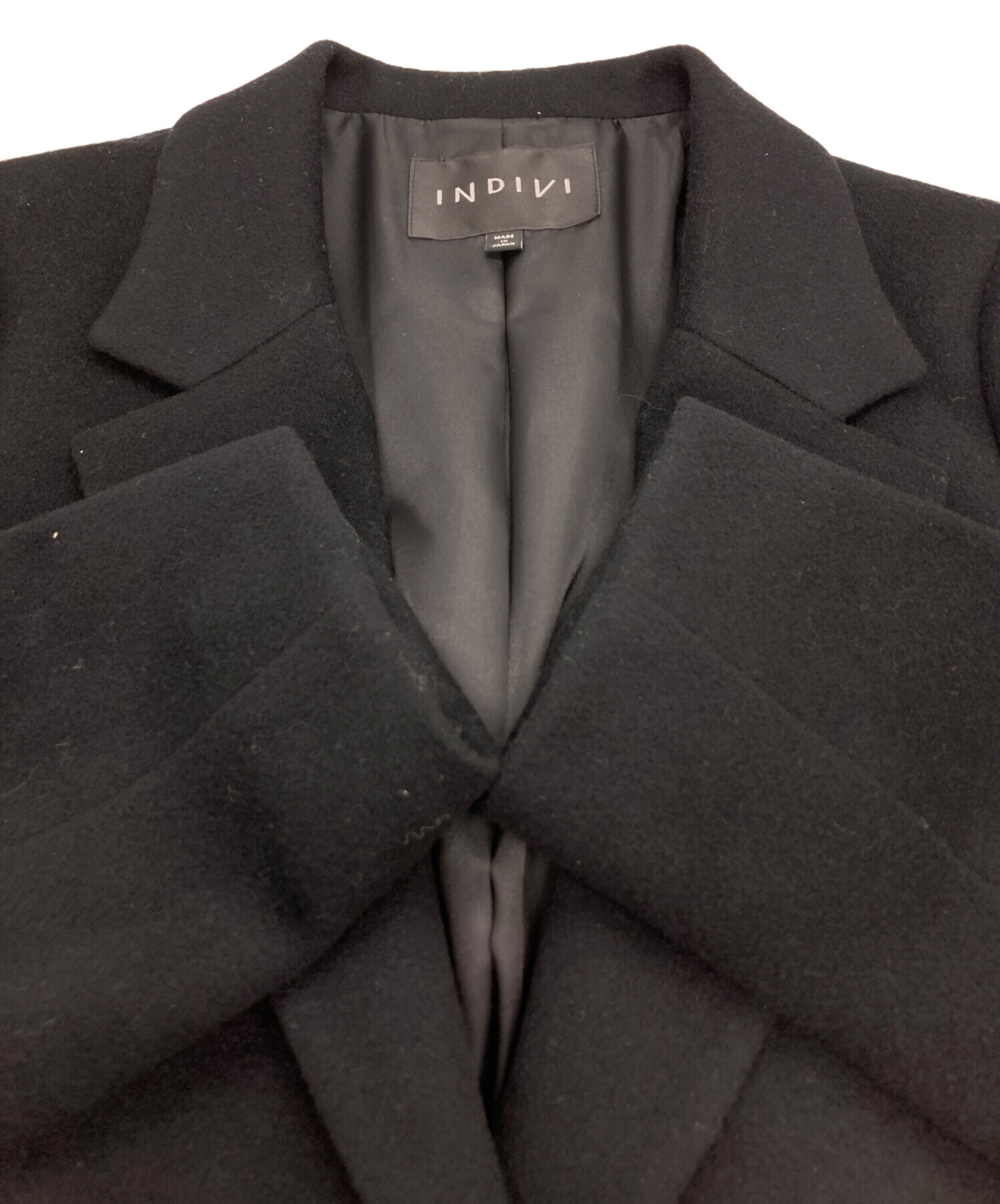 中古・古着通販】INDIVI (インディヴィ) ウール100%チェスターコート