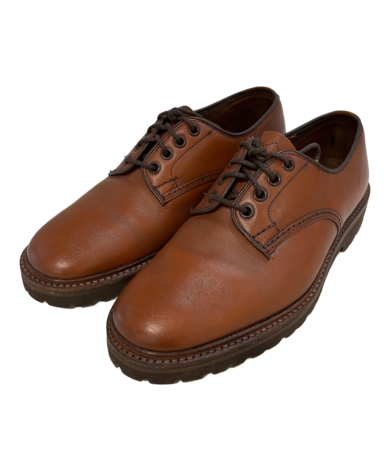 Tricker’s トリッカーズ シューズ（その他） メンズ 【古着】【中古】 中古・古着通販】Tricker's (トリッカーズ) ダービーシューズ ブラウン