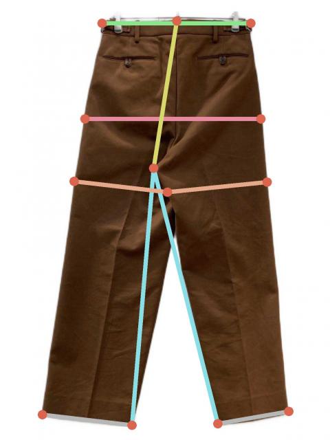 中古・古着通販】Phlannel (フランネル) British Officer Trouser