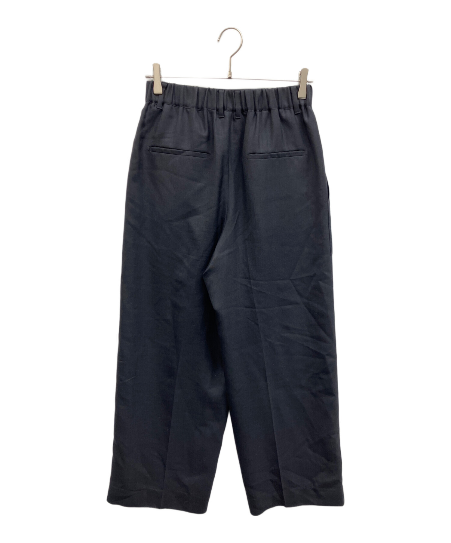 中古・古着通販】ebure (エブール) ドライビエラセンタープレスパンツ