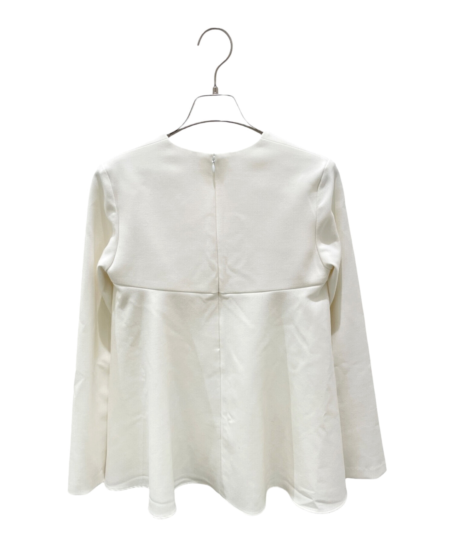 中古・古着通販】YOKO CHAN (ヨーコチャン) パールAラインブラウス