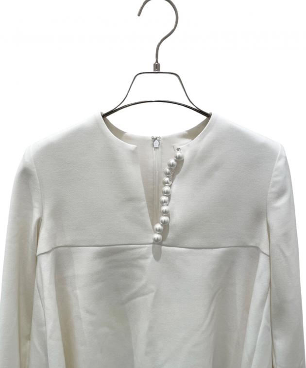 中古・古着通販】YOKO CHAN (ヨーコチャン) パールAラインブラウス