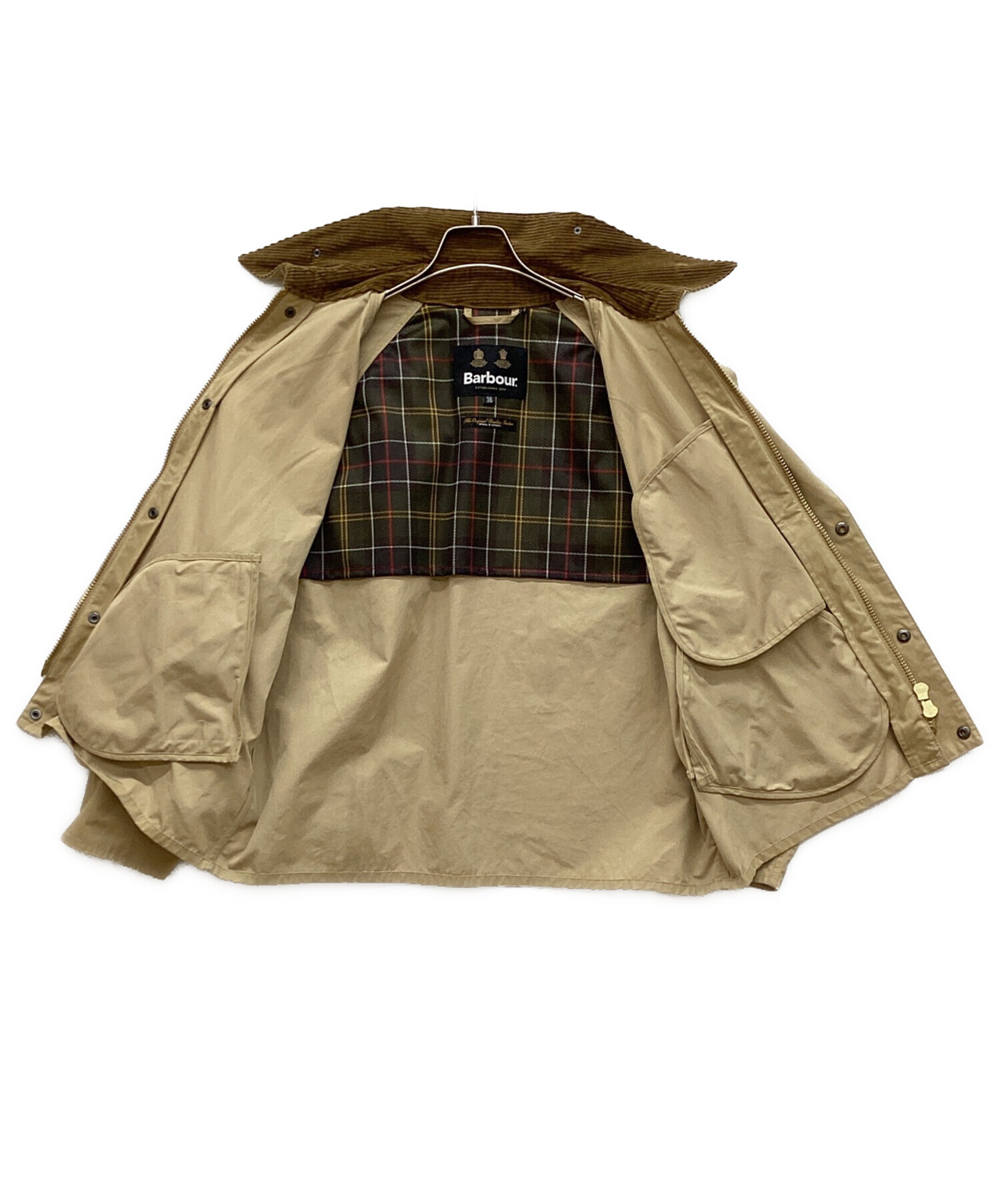 中古・古着通販】Barbour (バブアー) ピーチスキン コットン ショート