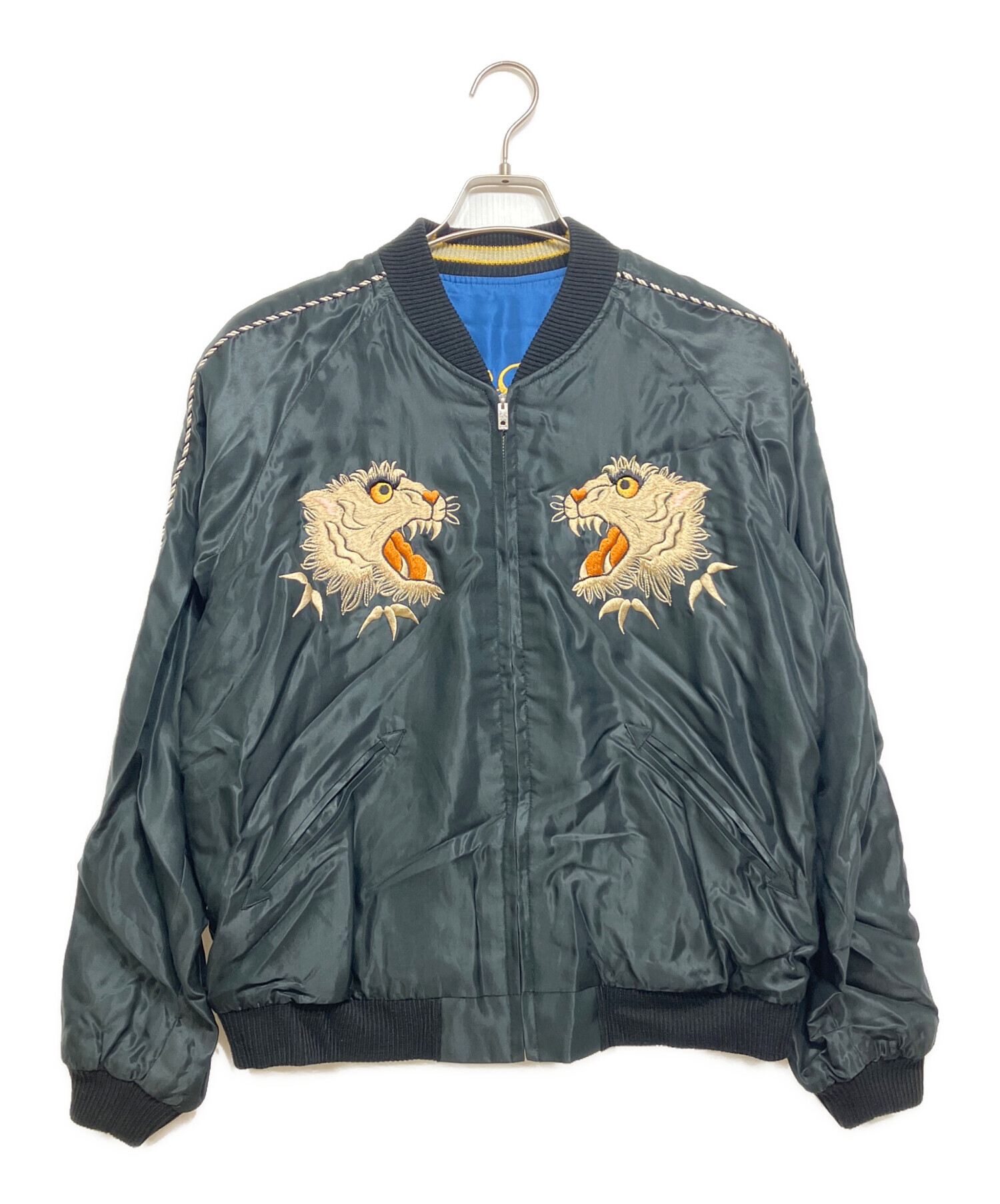 テーラー東洋　スーベニアジャケット　ホワイトタイガーxゴールドドラゴン　サイズM 中古・古着通販】TAILOR TOYO (テーラー東洋) Late 1950s Style
