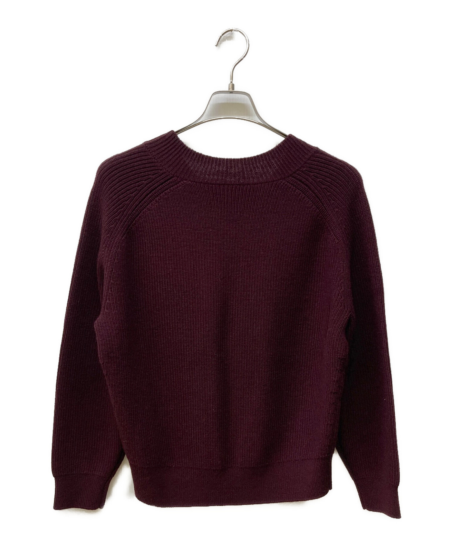 中古・古着通販】ABYTS (エーバイティーエス) WOOL V-NECK KNIT 