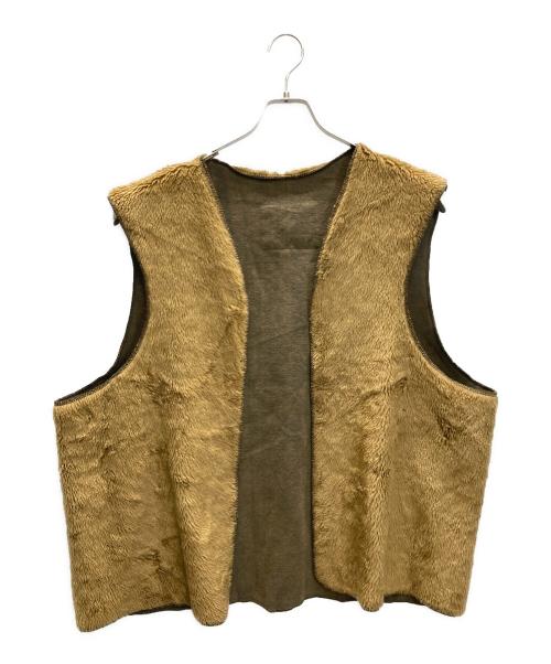 中古・古着通販】Barbour (バブアー) ボアライナーベスト ブラウン