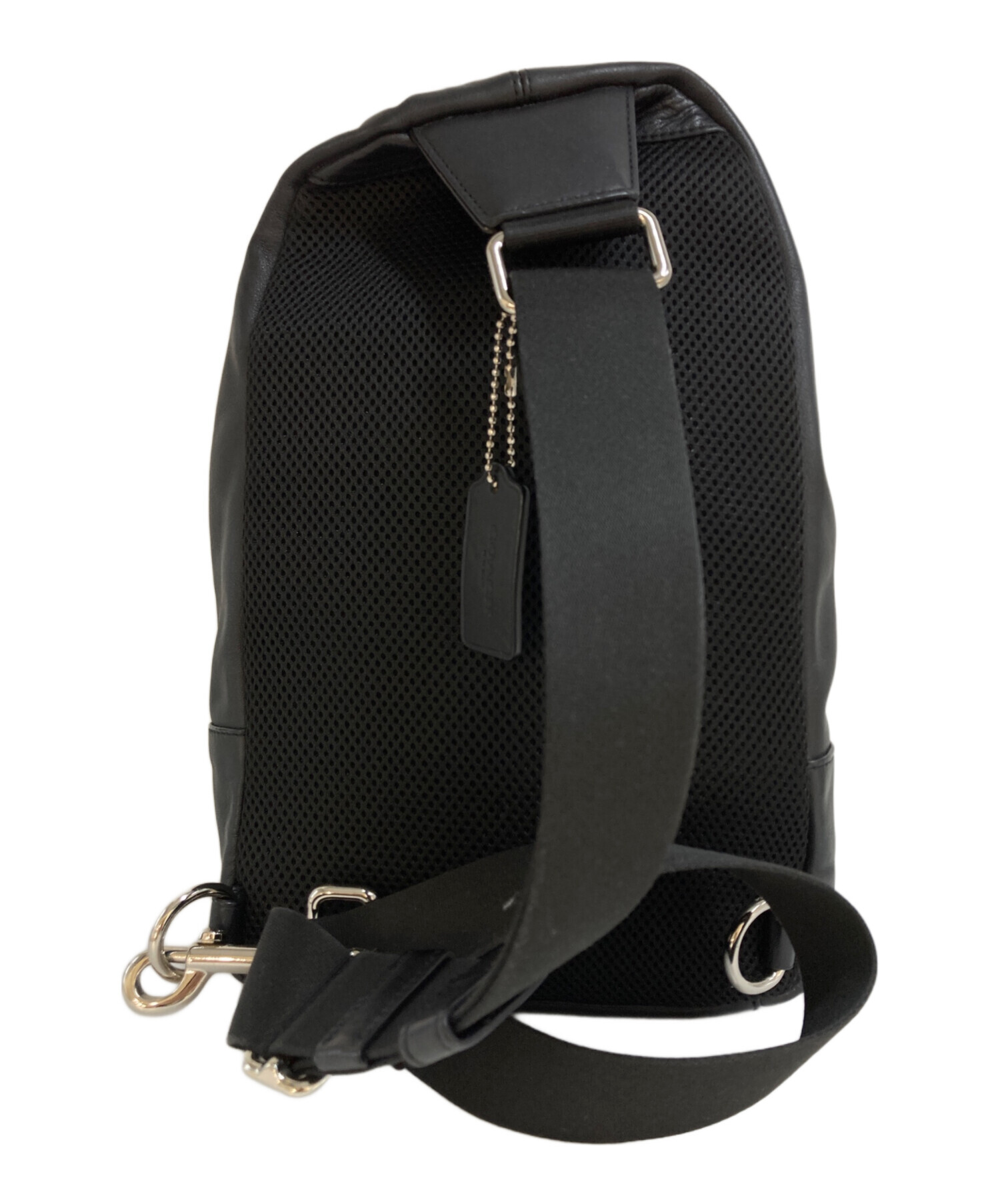 中古・古着通販】COACH (コーチ) ボディーバッグ ブラック サイズ 