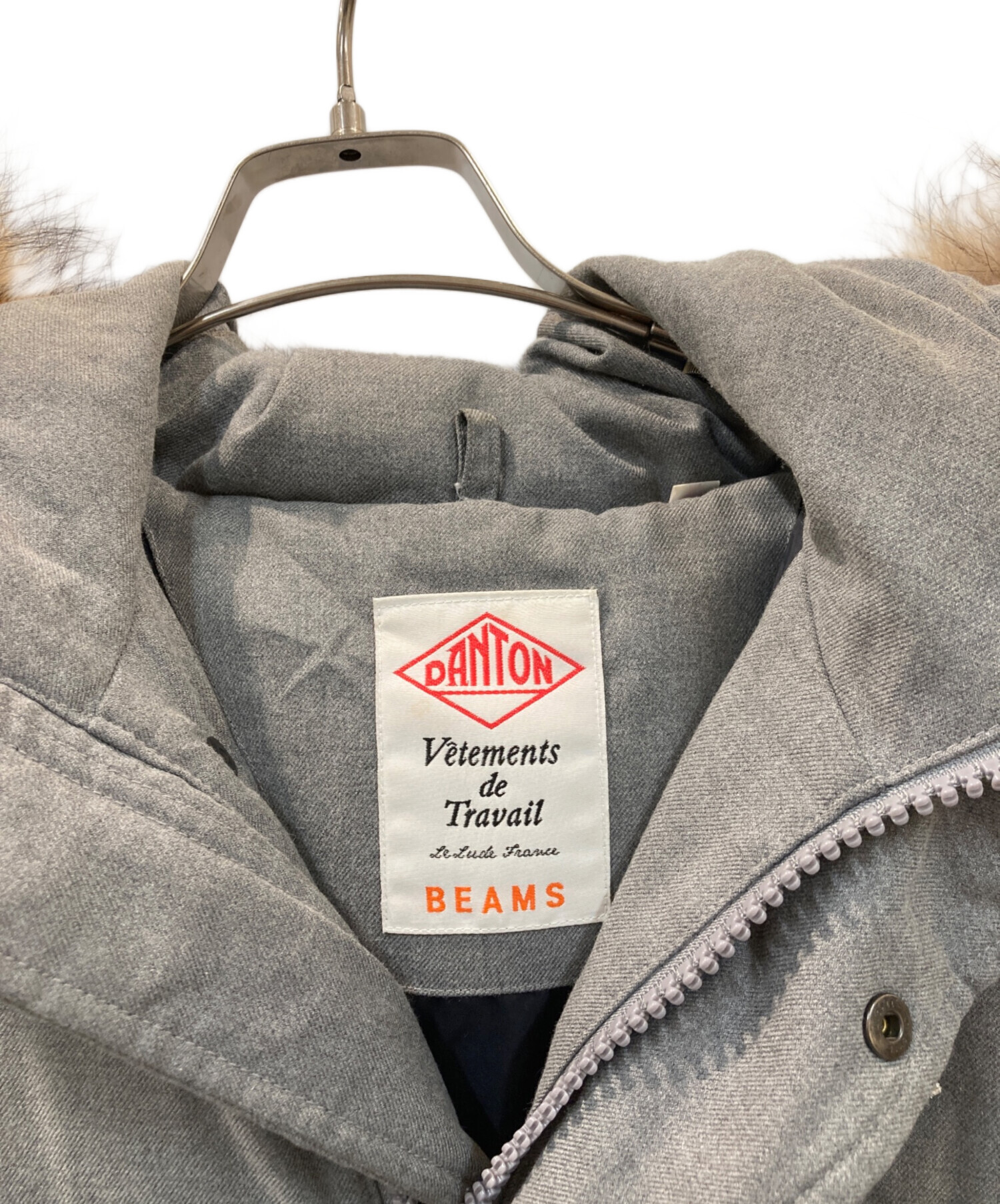 中古・古着通販】DANTON (ダントン) ラクーンファーダウンコート