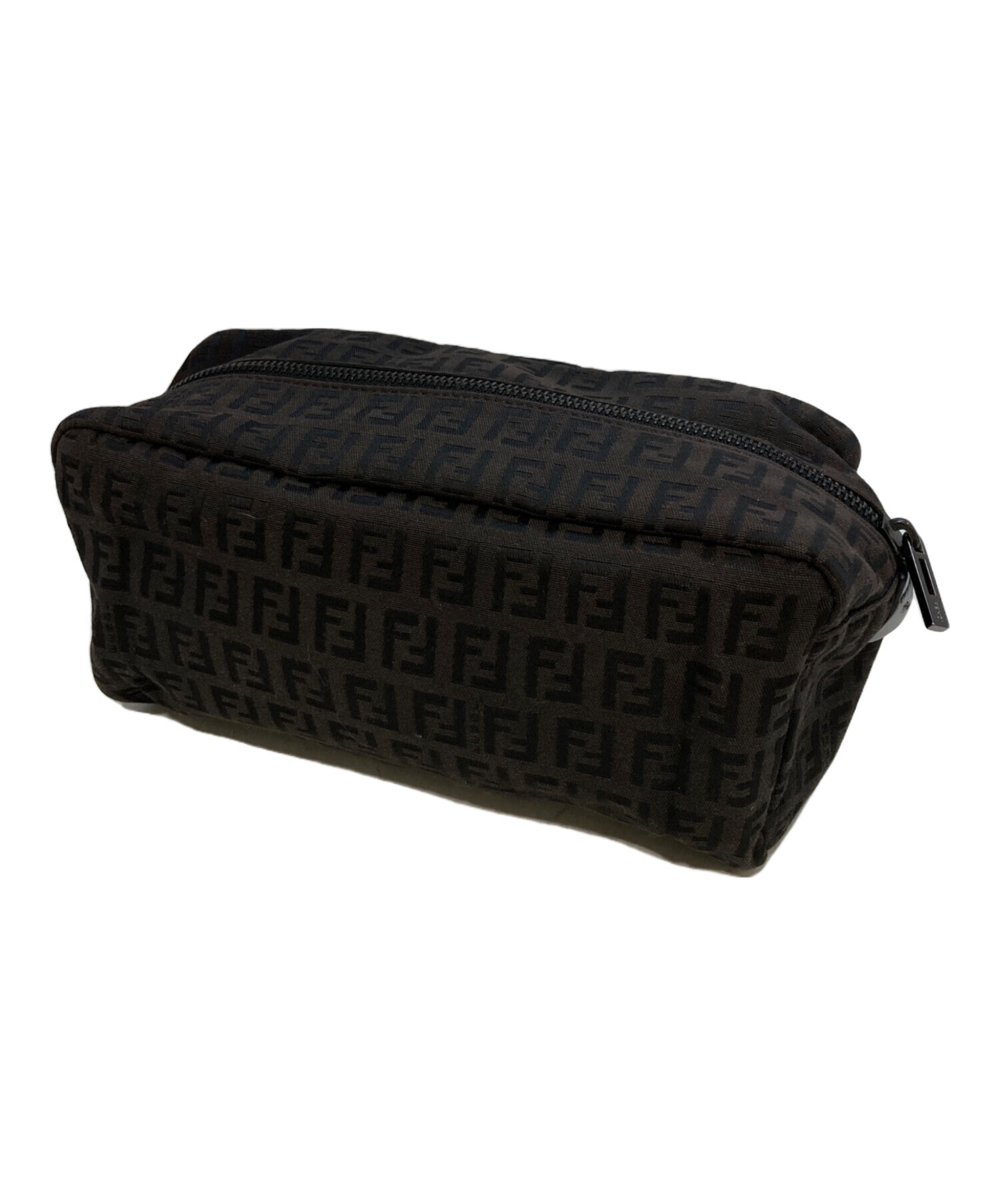 中古・古着通販】FENDI (フェンディ) ポーチ ブラウン｜ブランド・古着