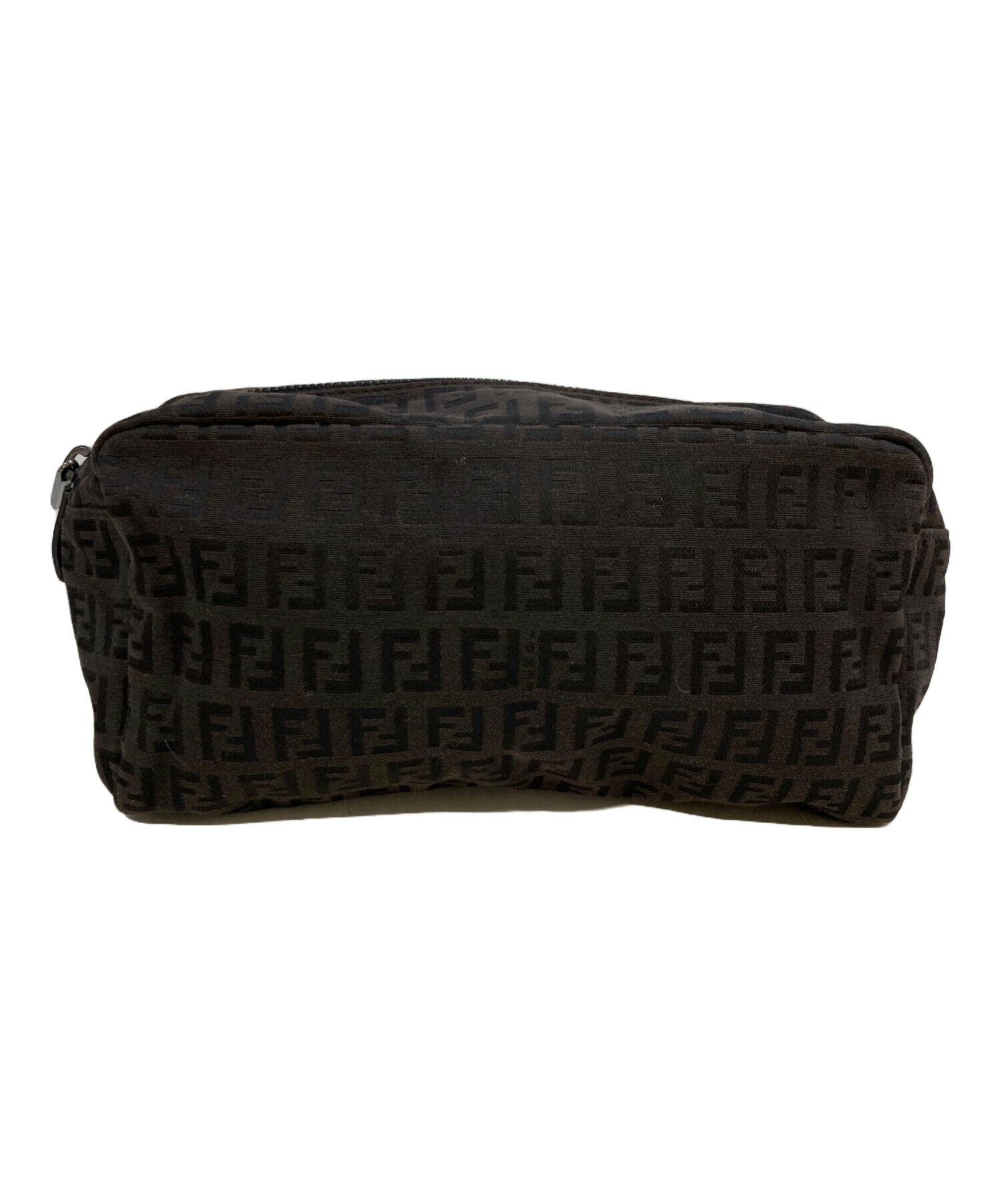 中古・古着通販】FENDI (フェンディ) ポーチ ブラウン｜ブランド・古着