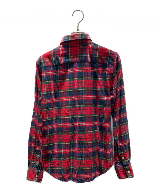 中古・古着通販】RALPH LAUREN (ラルフローレン) チェックボタンダウン 