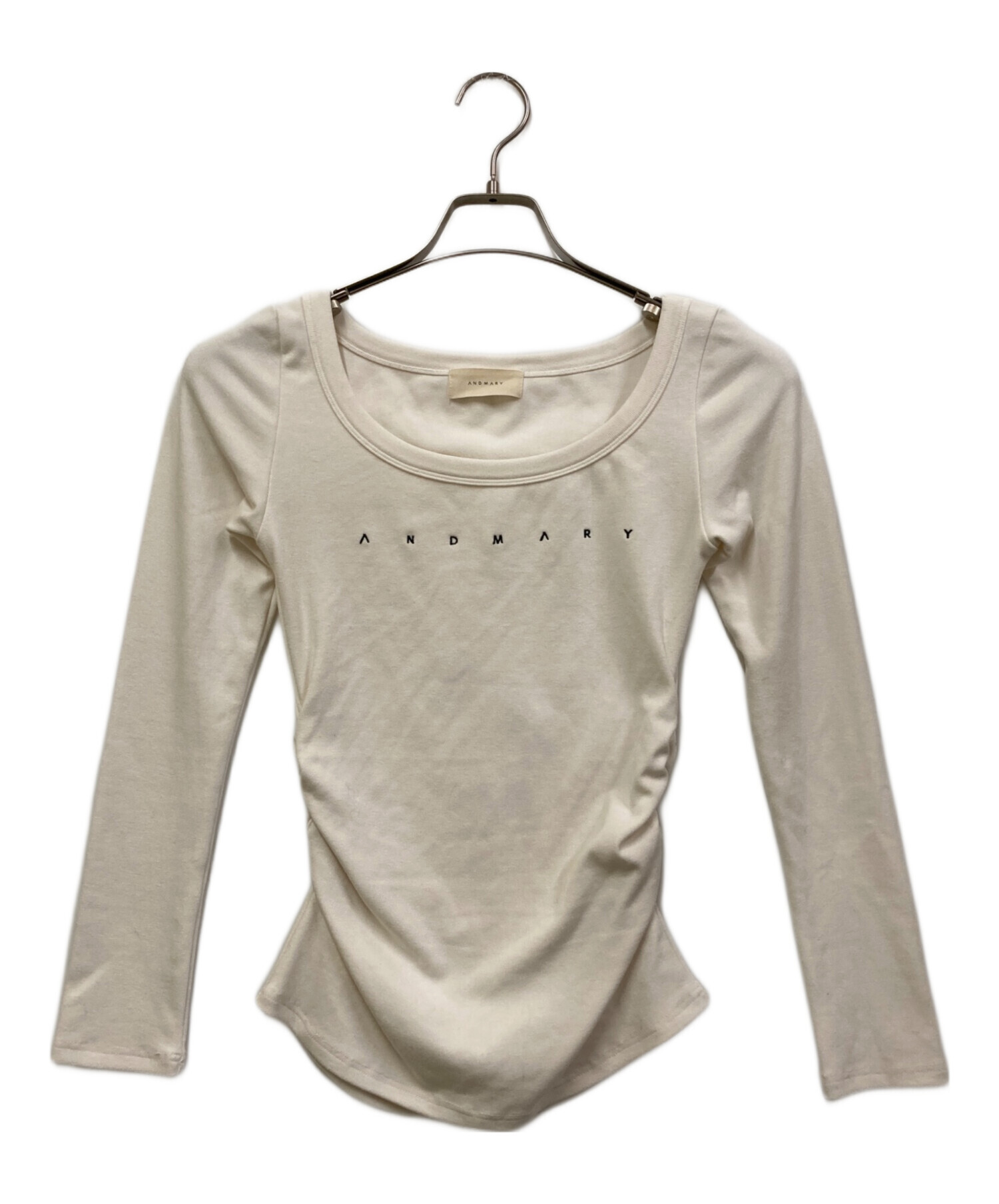 中古・古着通販】ANDMARY (アンドマリー) Mary logo cable knit set