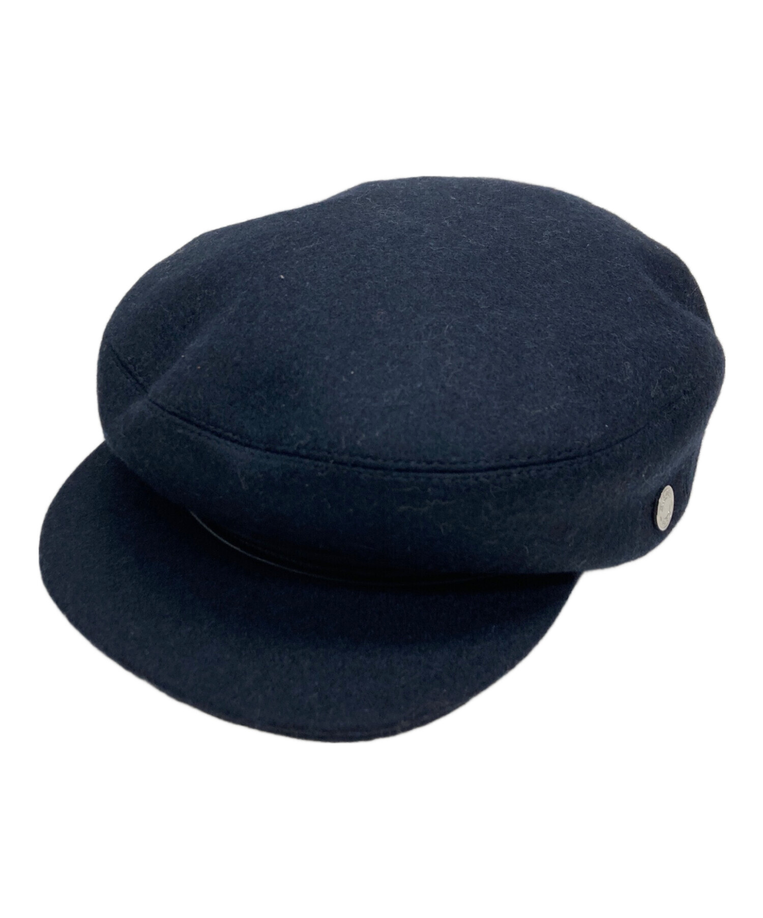 エルメス　ダニ　キャスケット　57 ハット　帽子 中古・古着通販】HERMES (エルメス) ダニ ウールキャスケット ネイビー