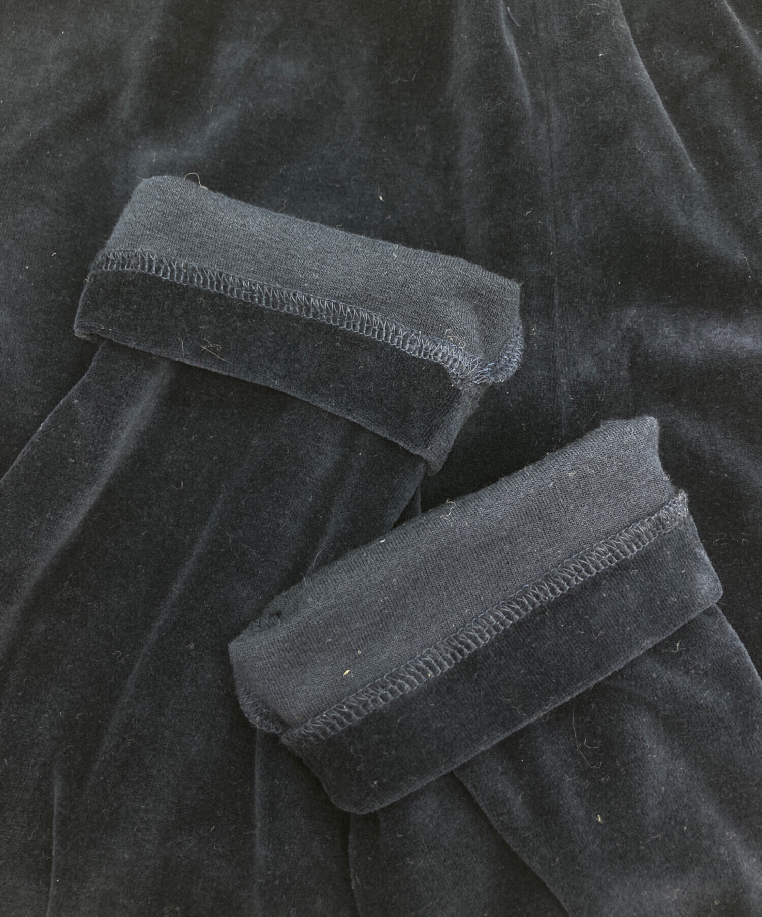 中古・古着通販】SEA (シー) ベロアパンツ ネイビー サイズ:Free