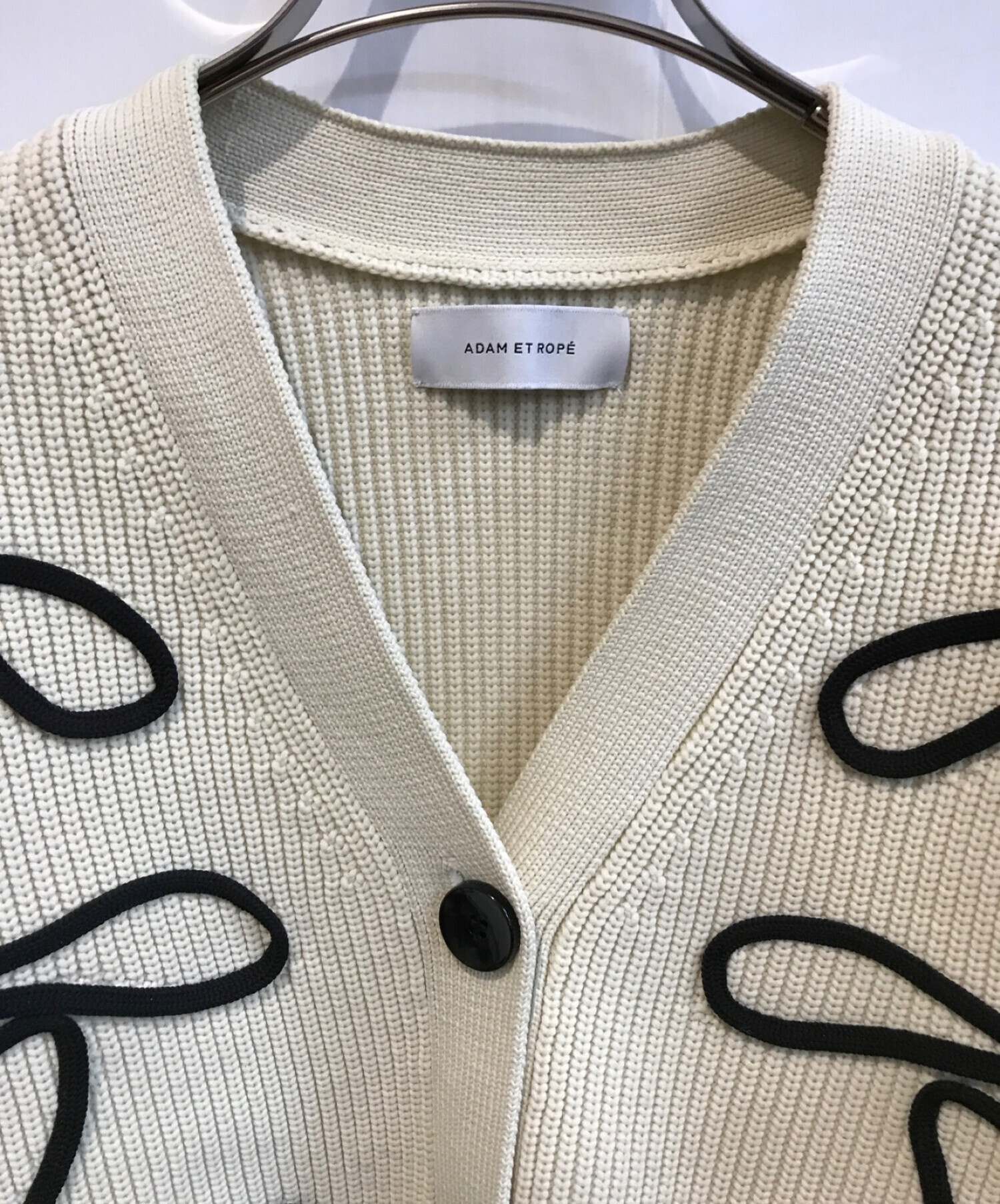 中古・古着通販】Adam et Rope (アダム エ ロペ) ラインニット