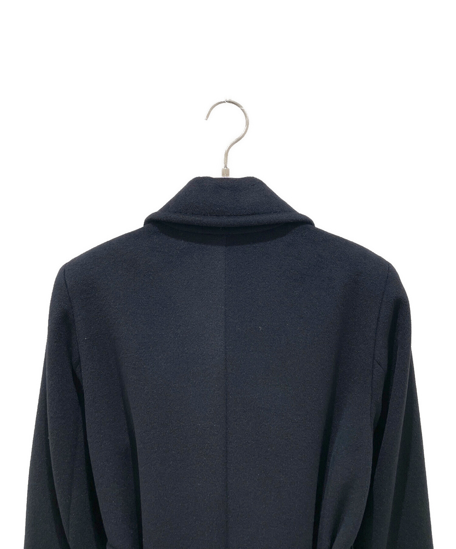 MaxMara マックスマーラ ウール アンゴラ コート 黒 40 美品】 MaxMara クチートアマーノ アンゴラ カシミヤ混 40 黒 【公式通販】