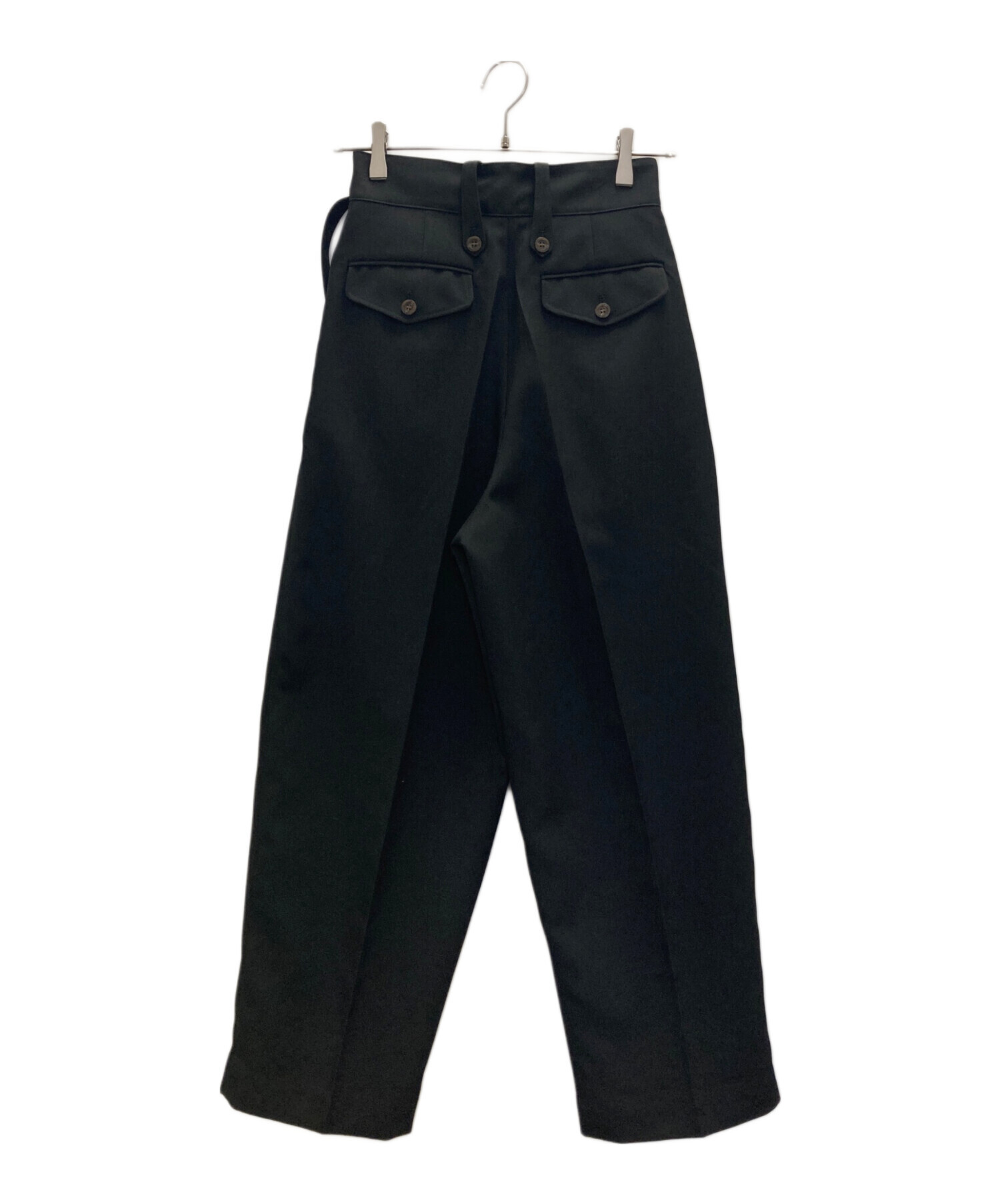 マノンフリップ【未使用品】マイグルカパンツ　ブラック　サイズ1 中古・古着通販】manon fripes (マノンフリップ) グルカパンツ