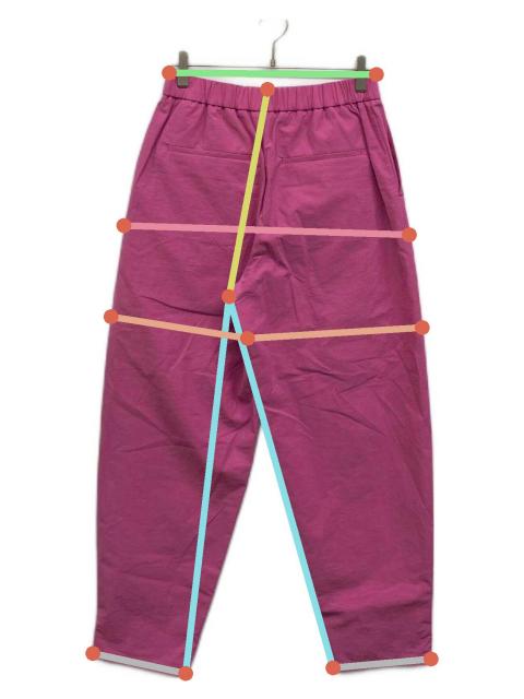 中古・古着通販】MOGA (モガ) ワッシャーボックスタックパンツ ピンク