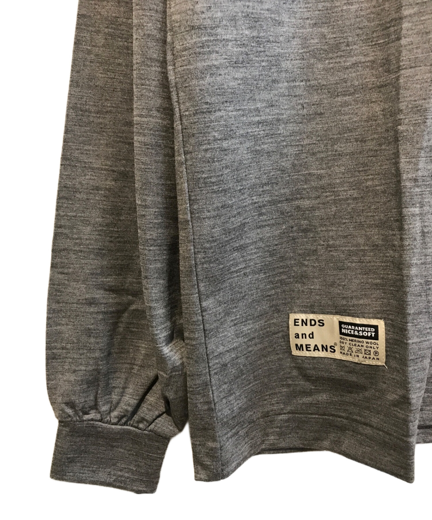 中古・古着通販】ENDS AND MEANS (エンズアンド ミーンズ) Merino Wool 