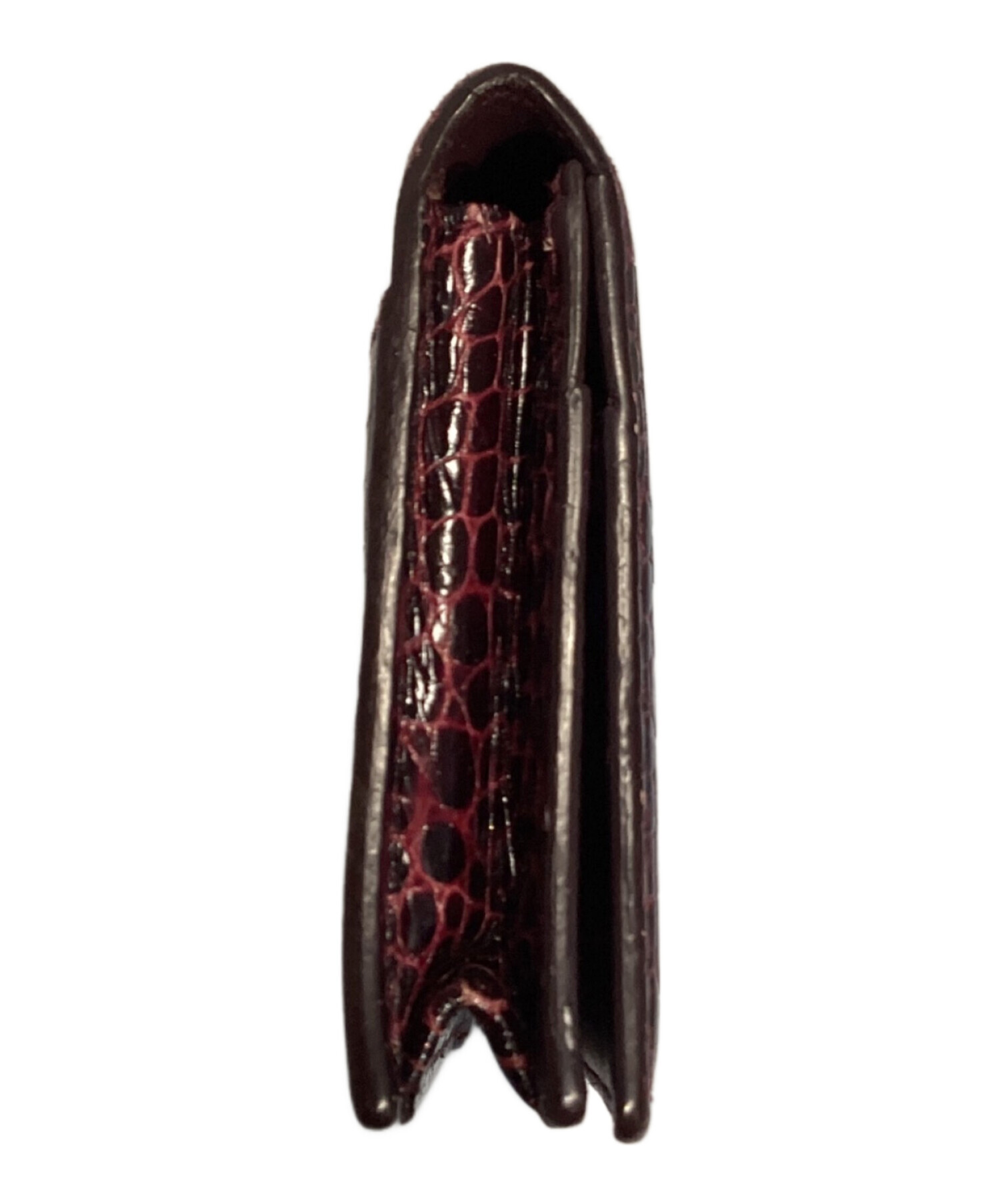 中古・古着通販】SMYTHSON (スマイソン) カードケース ボルドー