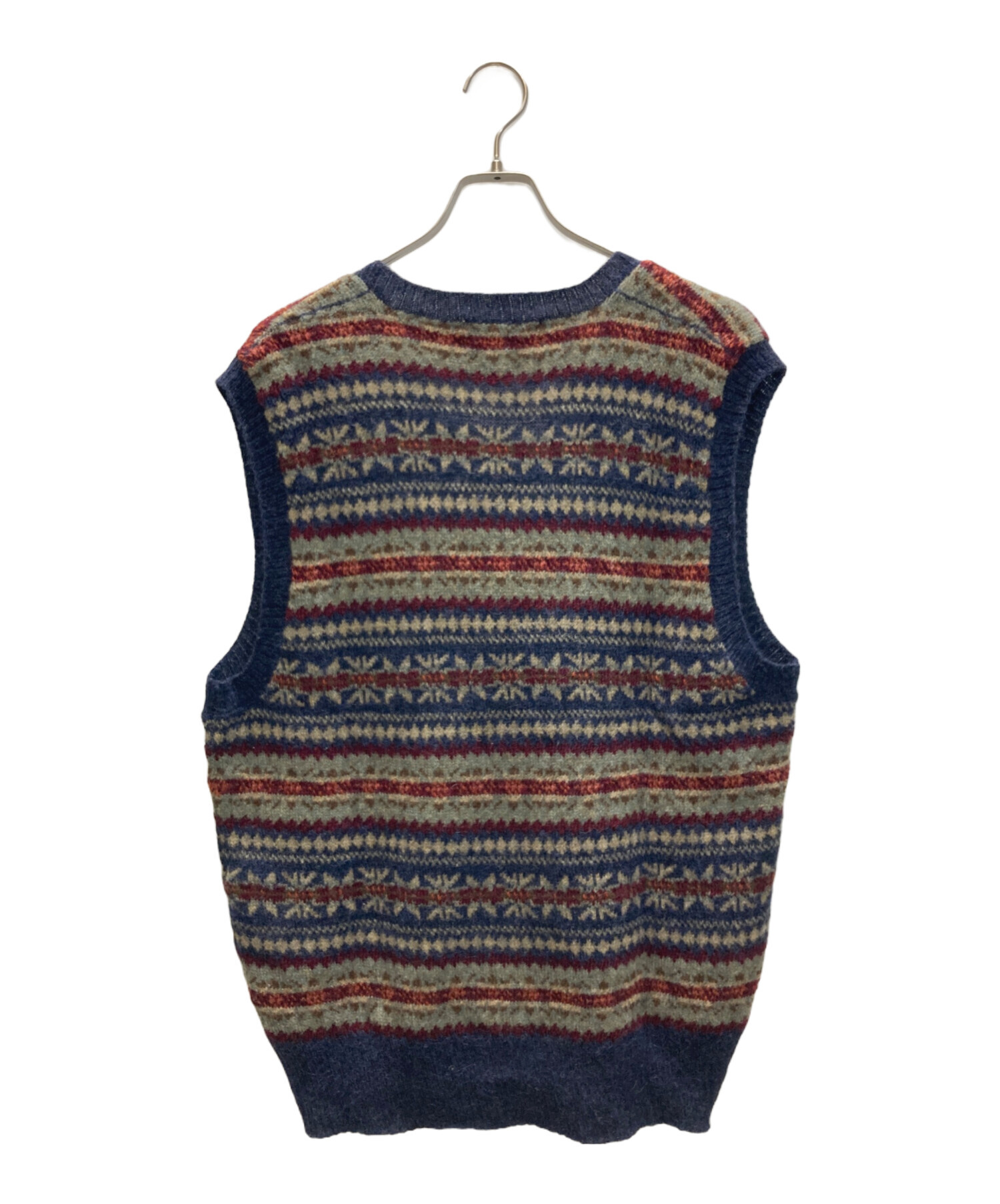 ラルフ　ラルフローレン　 パッチワークベスト LL アルパカ ラルフ ラルフローレン パッチワークベスト LL アルパカ